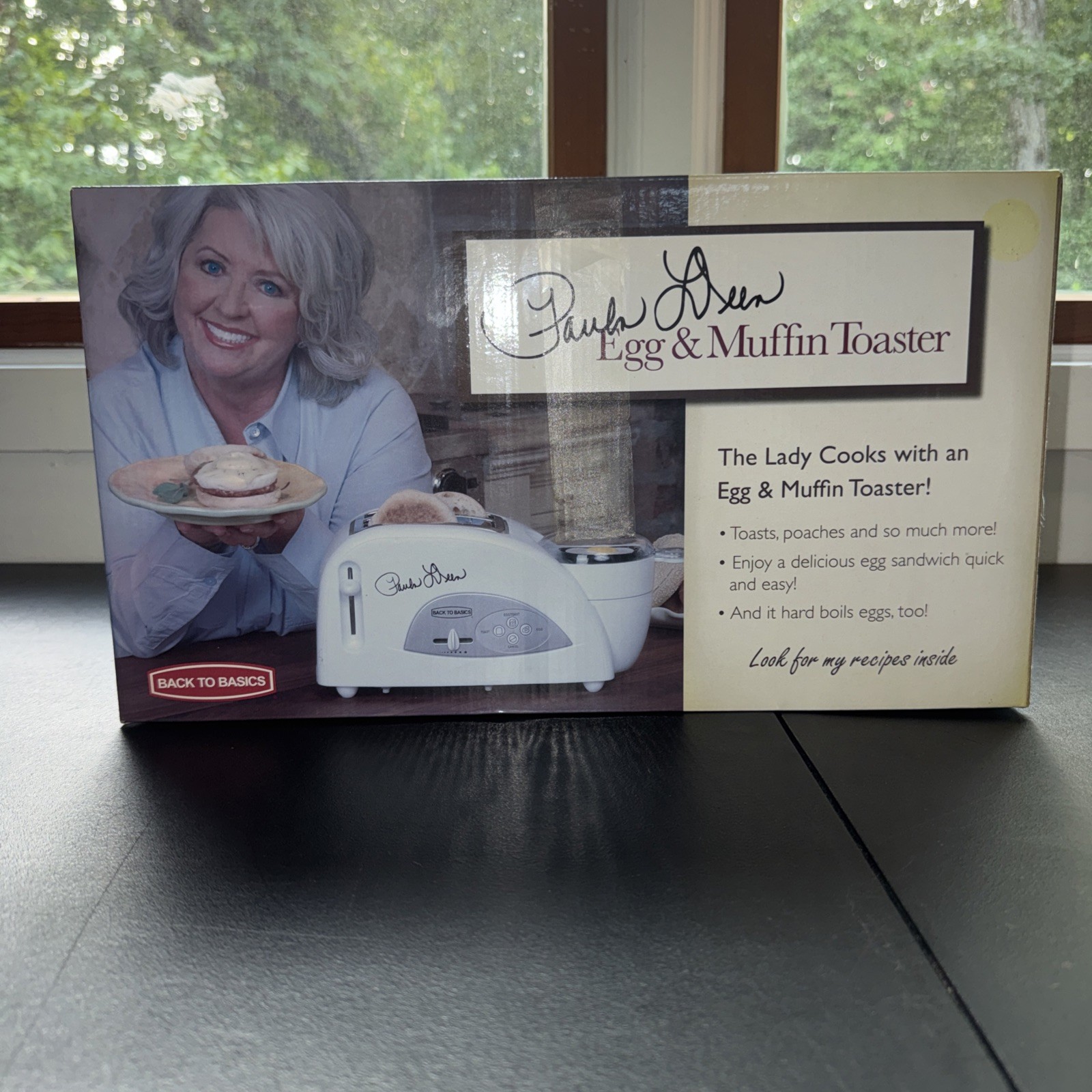 Paula Deen Egg & Muffin Toaster Back to Basics Products Brand New Paula Deen Egg & Muffin Toaster Back to Basics Products Brand New