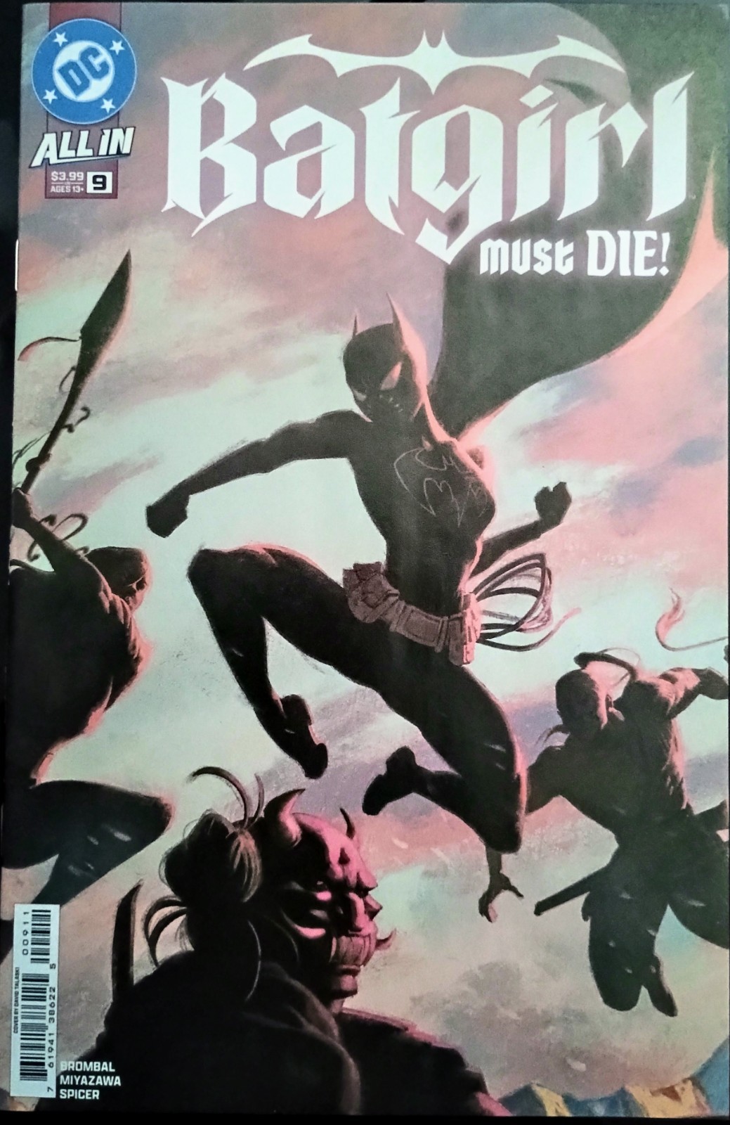 BATGIRL #9 (2025) Talaski Cover A DC Comics Cain Nightwing Robin HTF C7 BATGIRL #9 (2025) Talaski Cover A DC Comics Cain Nightwing Robin HTF C7