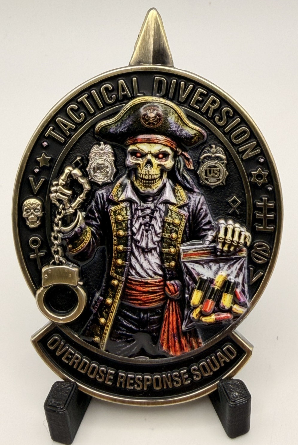 π₯ Sought After - Tampa DEA SPEAR Challenge Coin π₯ Sought After - Tampa DEA SPEAR Challenge Coin