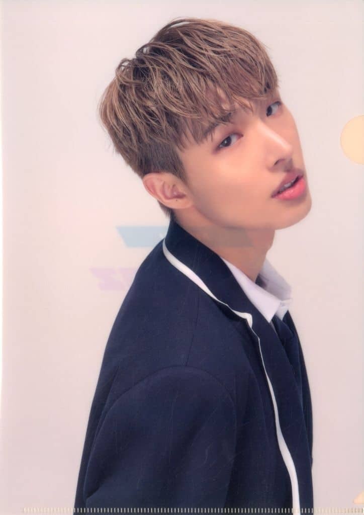 ATEEZ Mingi A4 Clear File ZERO FEVER Pop Up Store Japan Used Japan