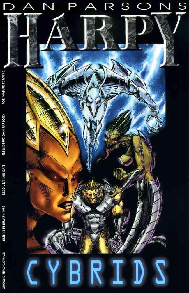 Harpy: Prize of the Overlord #2 VF; Ground Zero | Cybrids - w/Bag+Board