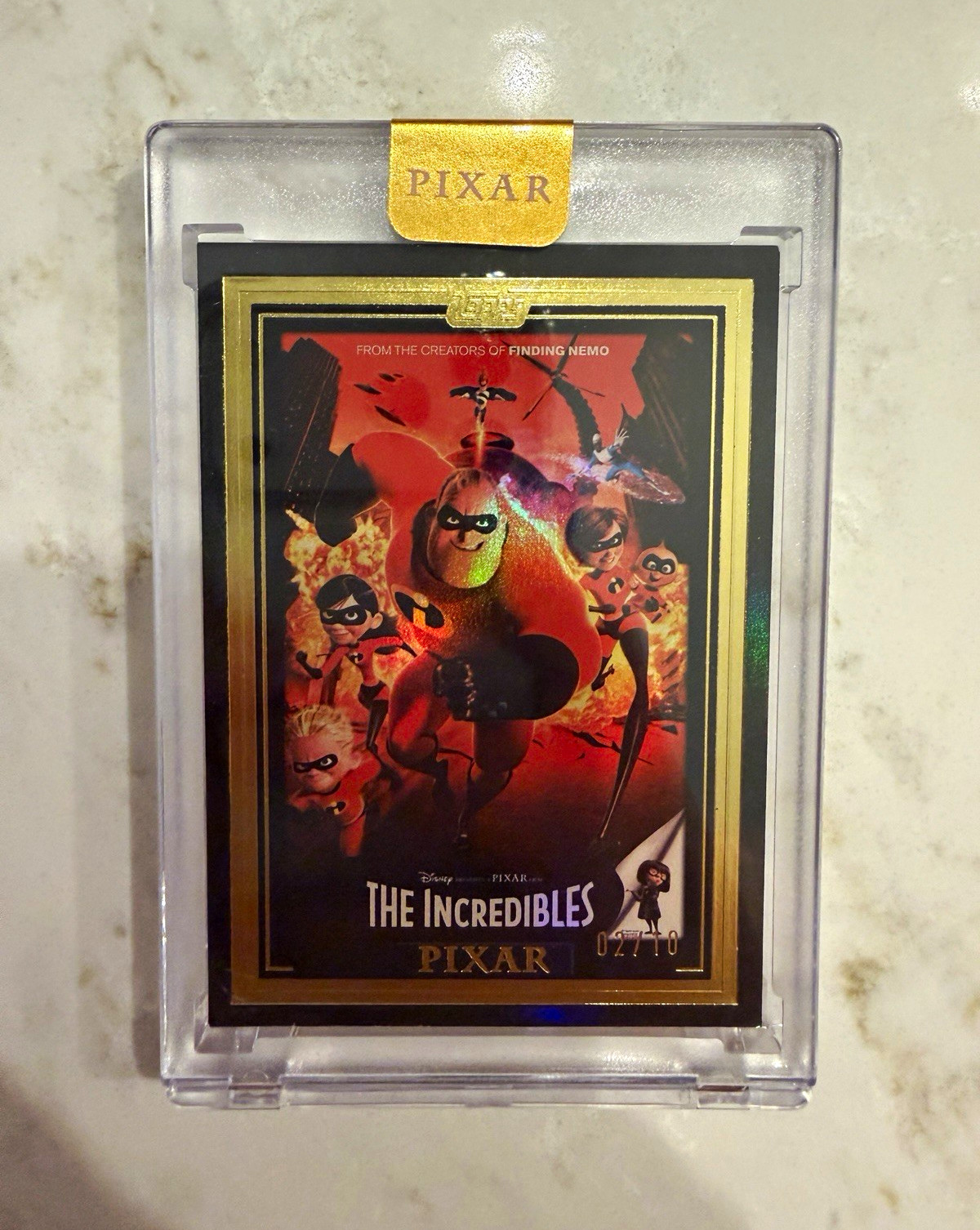Topps Disney Pixar The Incredibles WA-6 \ Topps Disney Pixar The Incredibles WA-6 \