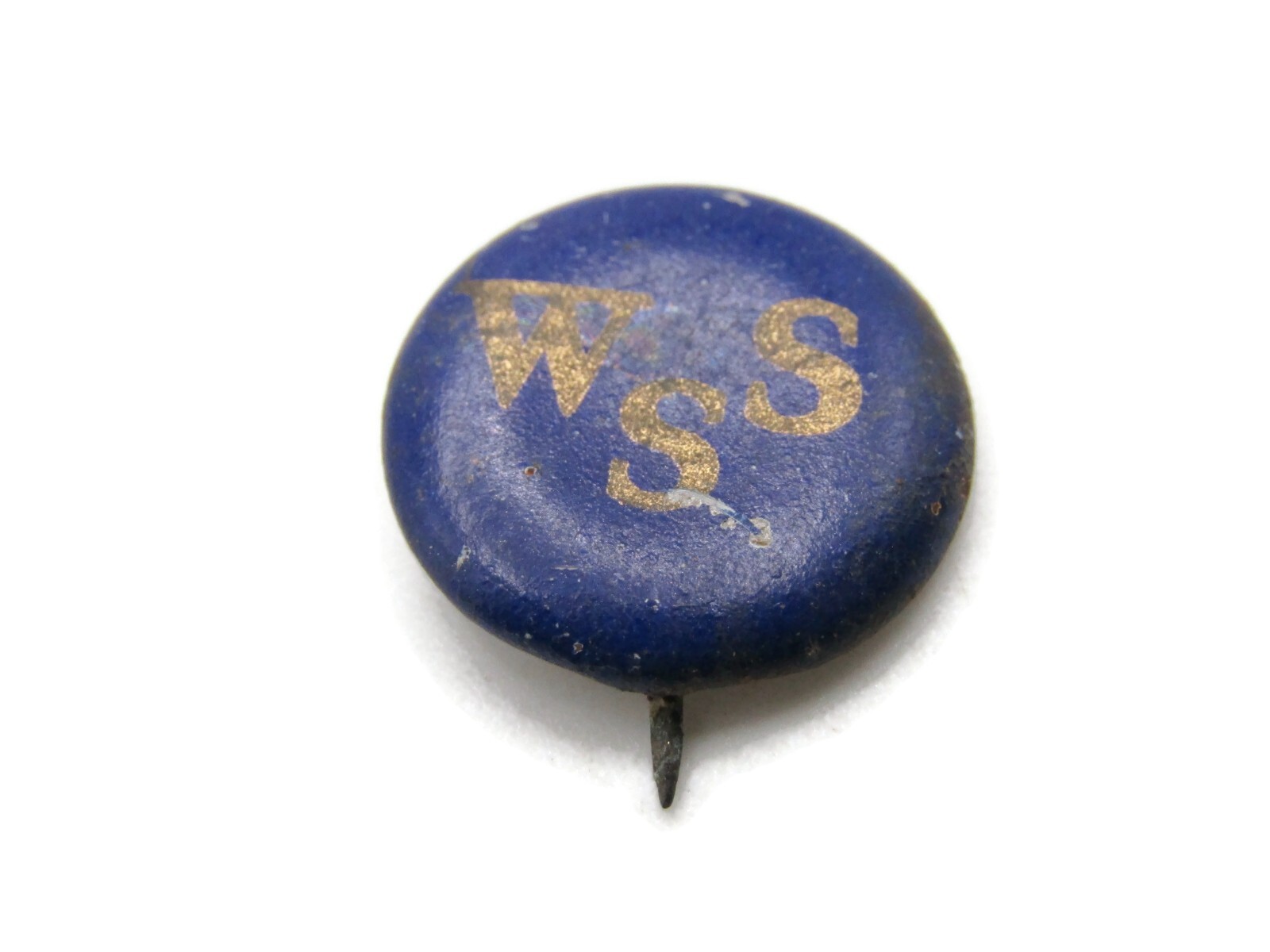 Vintage WSS War Savings Stamps Pin Blue & Gold WWI WWII Era US Patriotic Lapel Vintage WSS War Savings Stamps Pin Blue & Gold WWI WWII Era US Patriotic Lapel