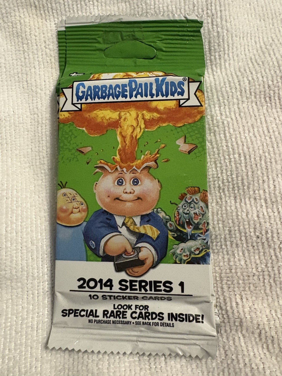 Garbage Pail Kids Series 1 2014 10 Sticker Cards Look For Rare Cards Inside New Garbage Pail Kids Series 1 2014 10 Sticker Cards Look For Rare Cards Inside New