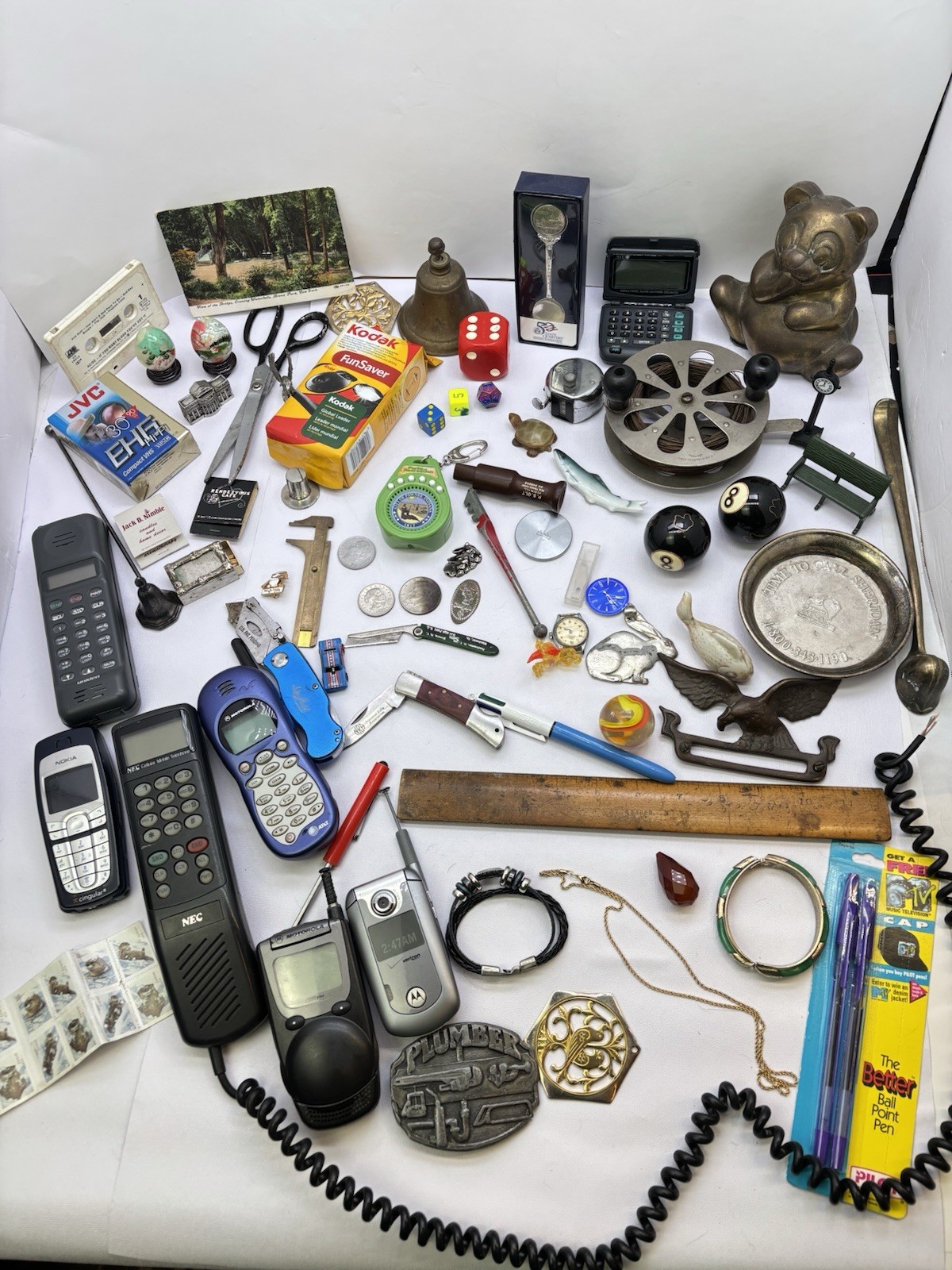 Vintage Junk Drawer Lot, Cool Stuff, Toys, Knives, Tools, Jewelry, Dice & MORE Vintage Junk Drawer Lot, Cool Stuff, Toys, Knives, Tools, Jewelry, Dice & MORE
