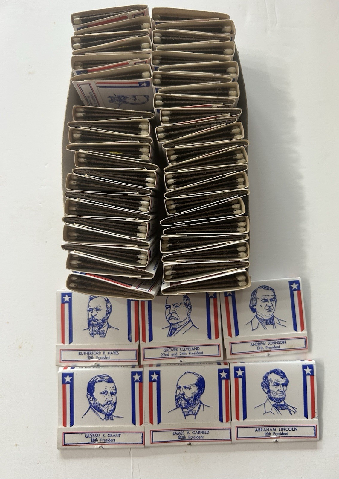 Vintage matchbook covers featuring U.S. Presidents by the Diamond Match Company. Vintage matchbook covers featuring U.S. Presidents by the Diamond Match Company.