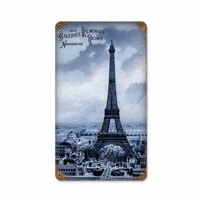 ANTIQUE VIEW OF EIFFEL TOWER PARIS FRANCE 14\