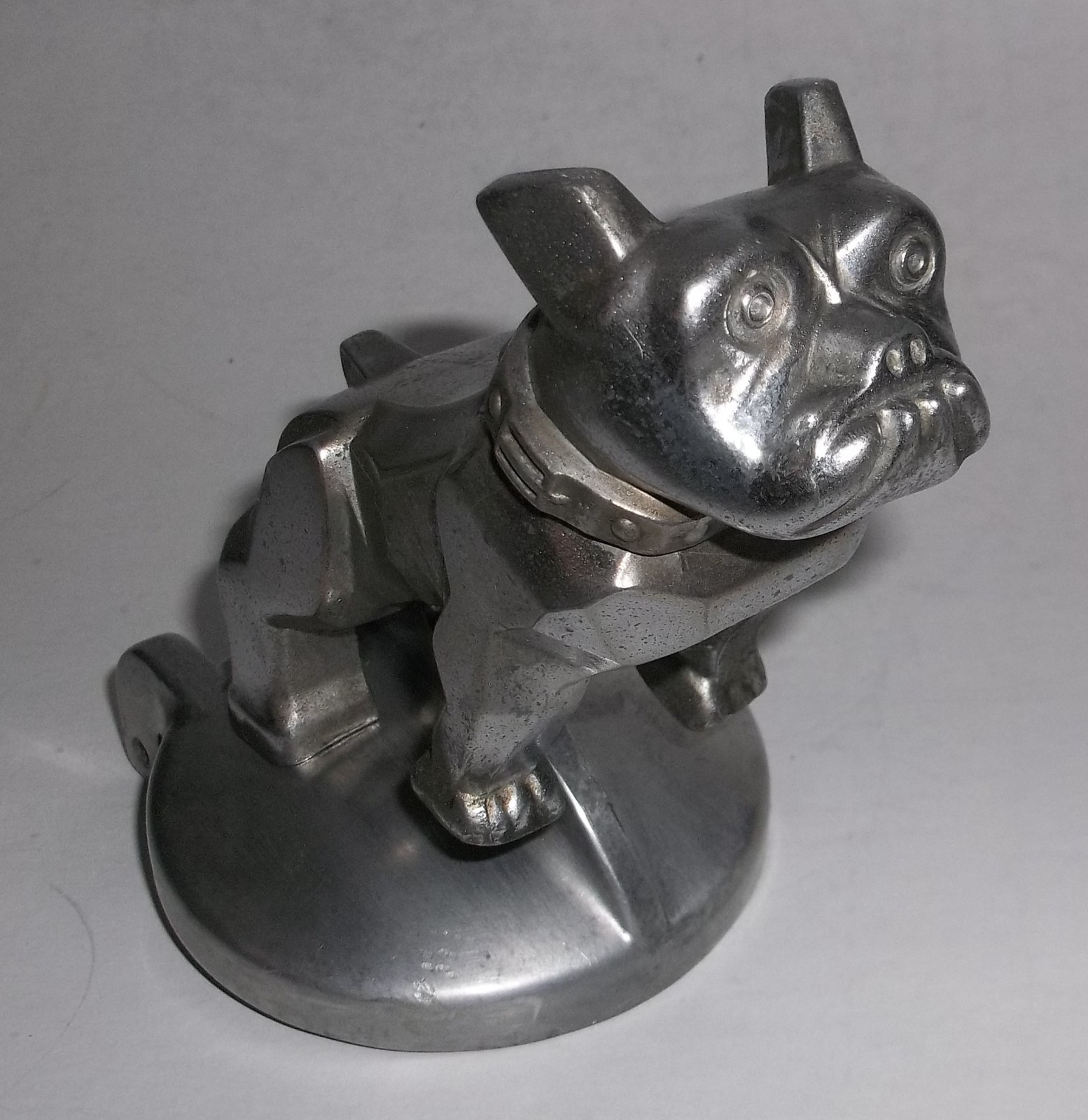 Vintage 1920s-30s Mack Truck Hinged Radiator Cap Bulldog Hood Ornament STUNNING