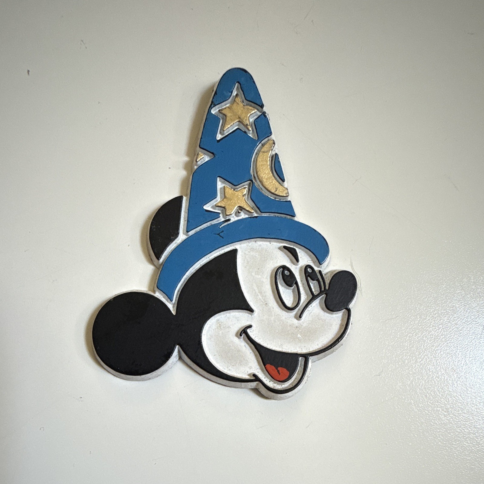 vintage Walt Disney Productions Sorcerer Mickey Mouse rubber fridge magnet vintage Walt Disney Productions Sorcerer Mickey Mouse rubber fridge magnet