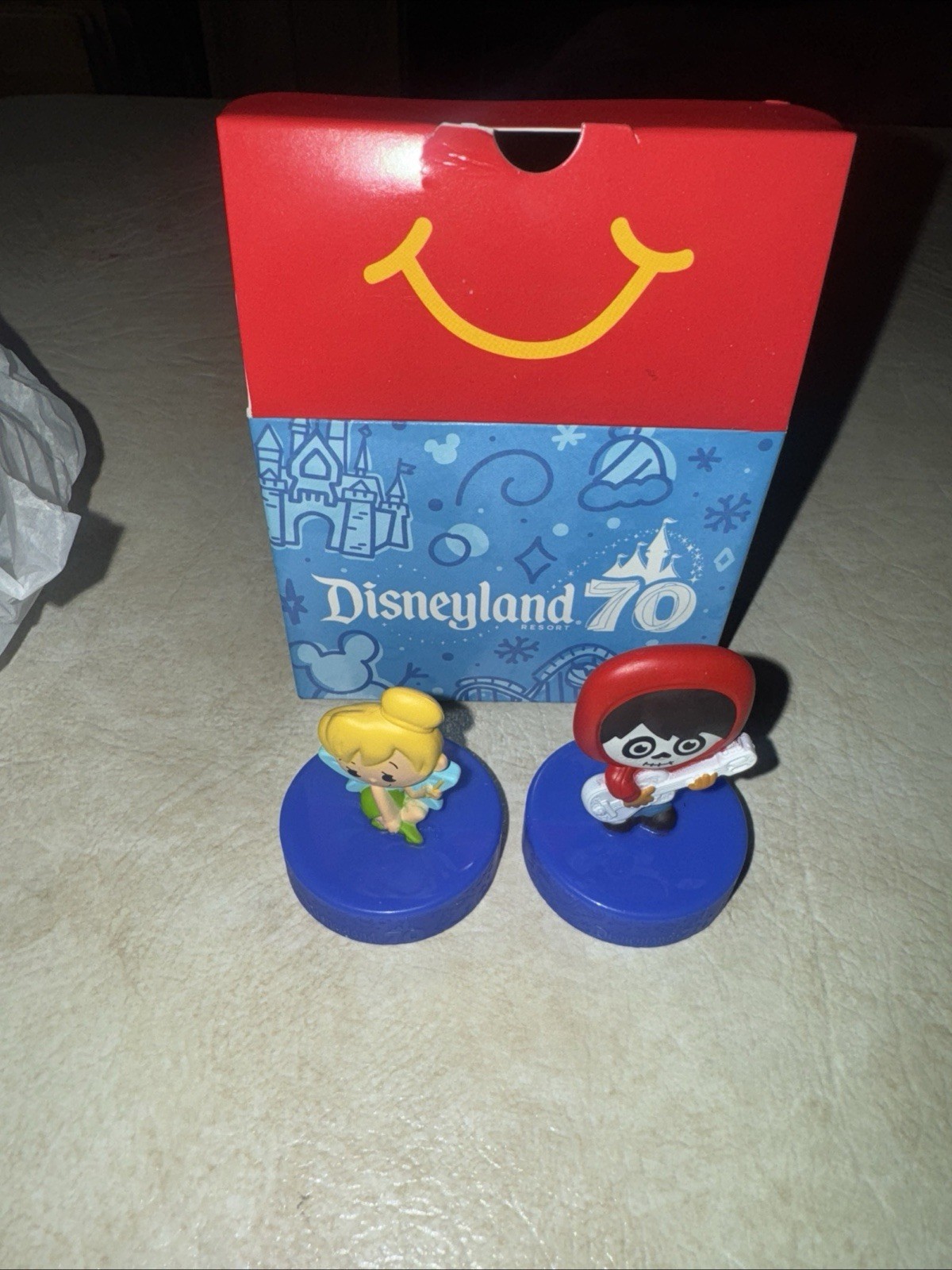 Disney McDonald\'s Happy Meal Toy Year 2025 Disneyland 70th Coco Tinkerbell #15#