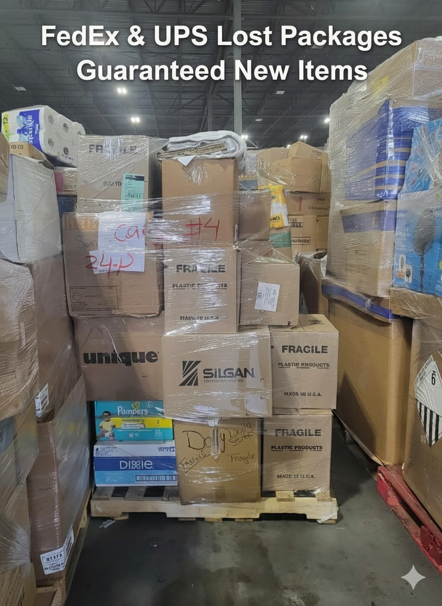 Select Variety sourced from lost packages, Walmart/Target/Best Buy|Fast Shipping
