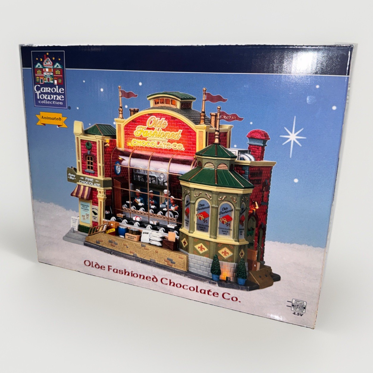Lemax~Carole Towne CollectionChristmas Village Olde Fashioned Chocolate Co 95888 Lemax~Carole Towne CollectionChristmas Village Olde Fashioned Chocolate Co 95888