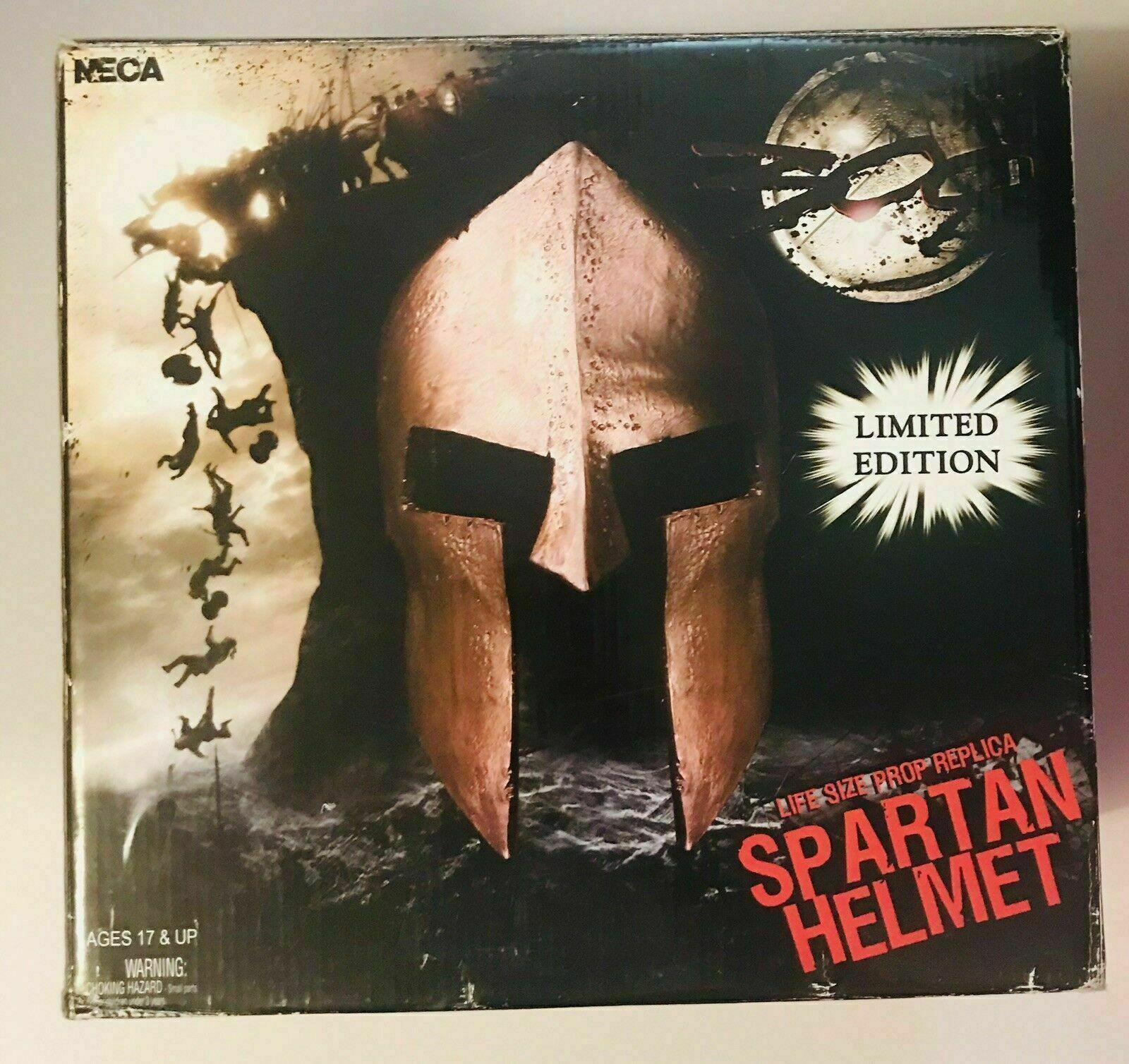 Authentic Movie �300� Medieval King Leonidas Spartan Greek Helmet Christmas Gift