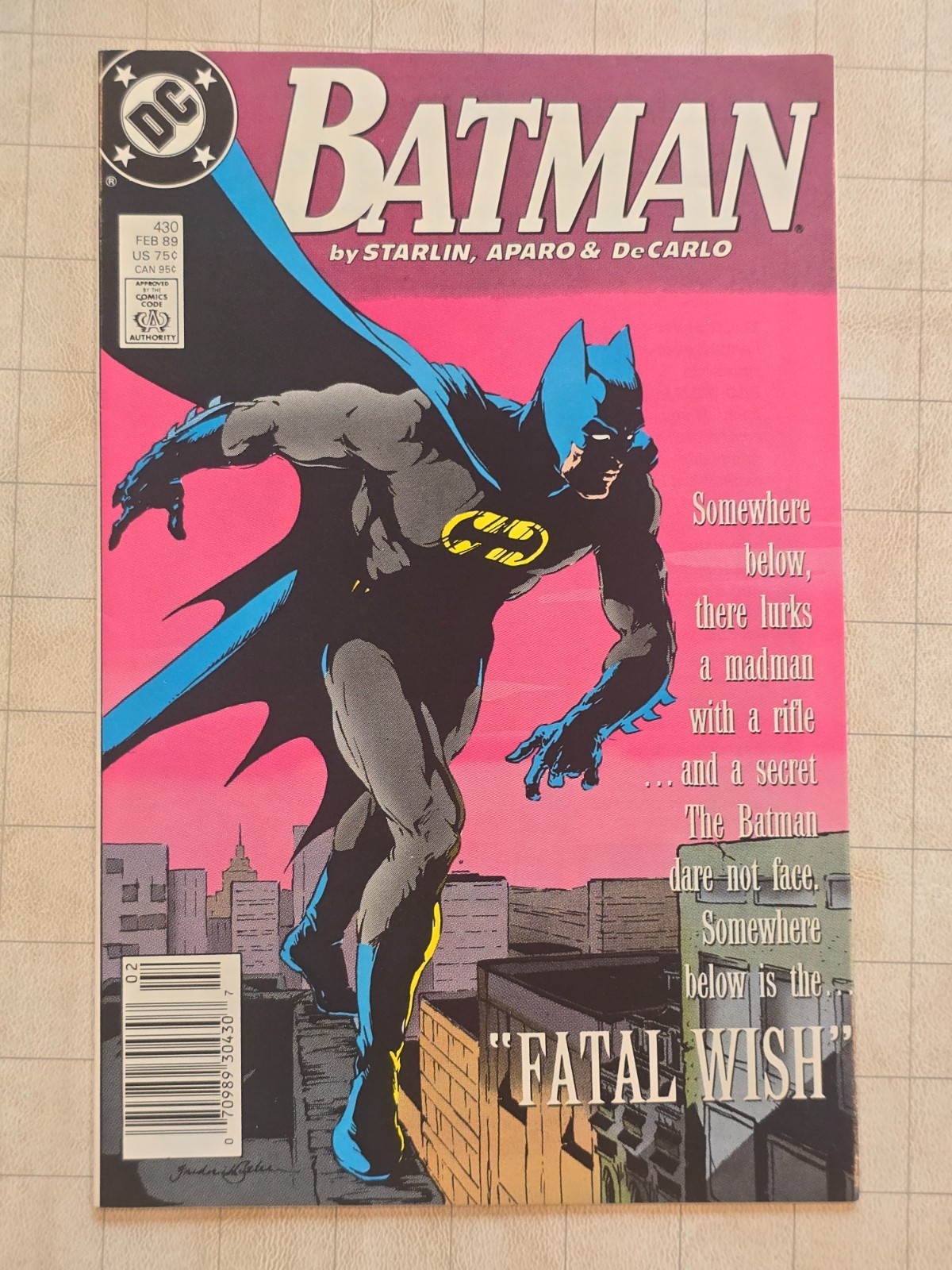 BATMAN Vol 1. Issue #430 DC Comics BATMAN Vol 1. Issue #430 DC Comics