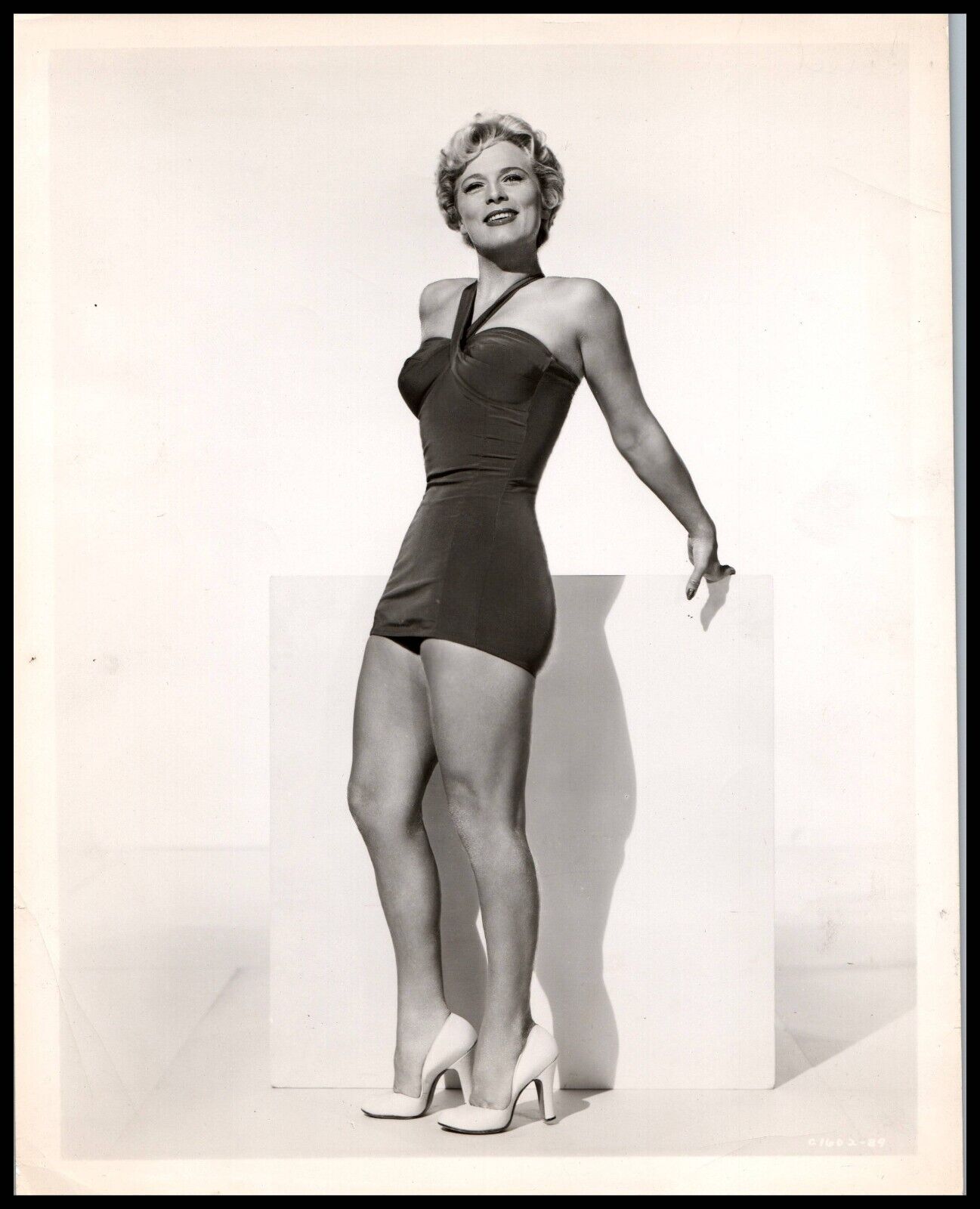 Denise Darcel in Dangerous When Wet (1953) Leggy Cheesecake Vintage Photo K 111