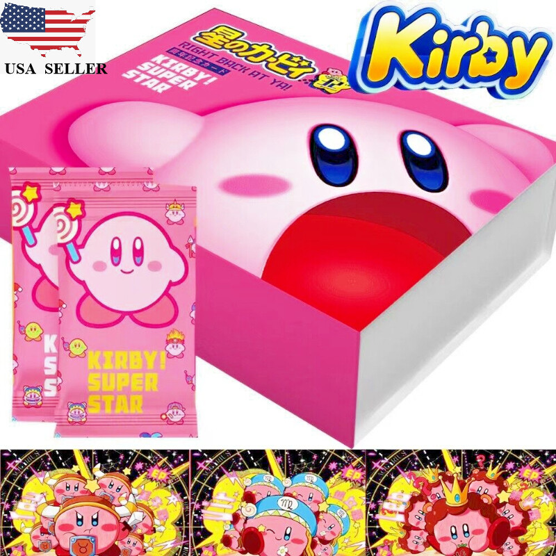 Kirby Super Star Card Game Premium Collector\'s Box Sealed CCG 1 Box 11 Pack US