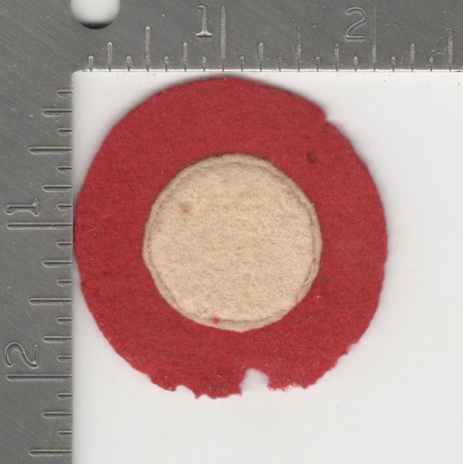 WW1 Danish Army Air Corps Roundel Patch Inv# 271 WW1 Danish Army Air Corps Roundel Patch Inv# 271