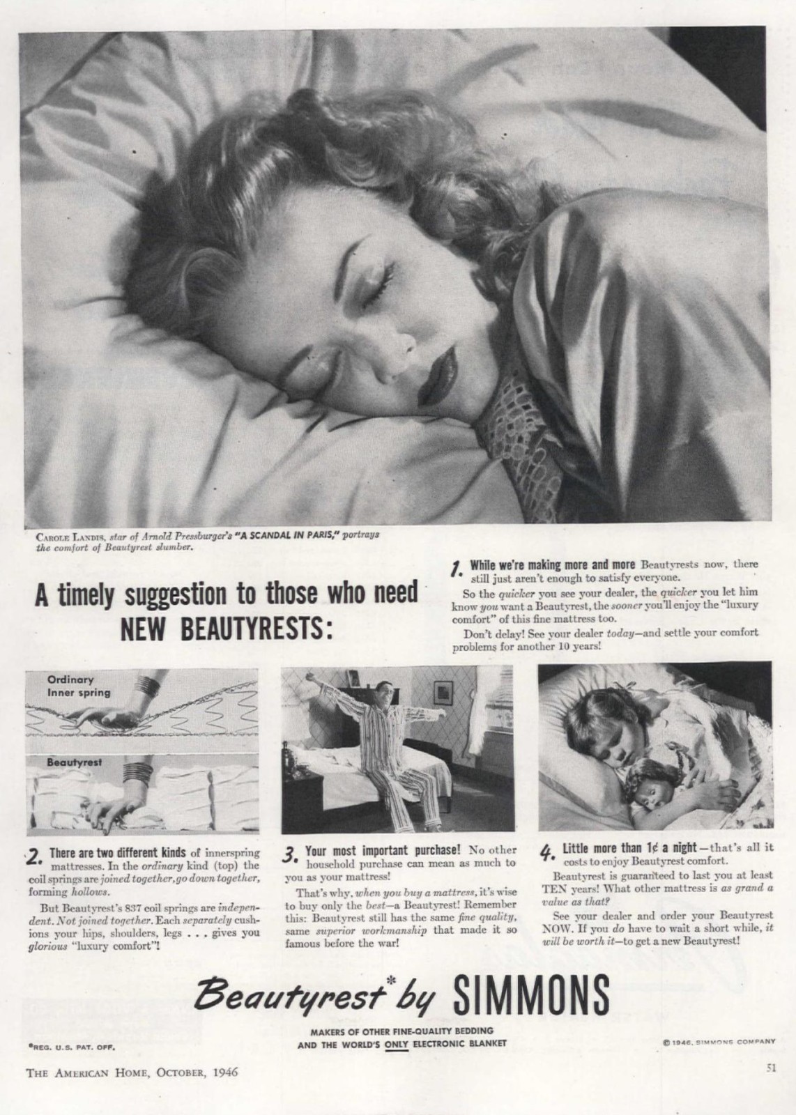 Tragic Actor CAROLE LANDIS died at 29 - 5 x 7 inch Photo Tragic Actor CAROLE LANDIS died at 29 - 5 x 7 inch Photo