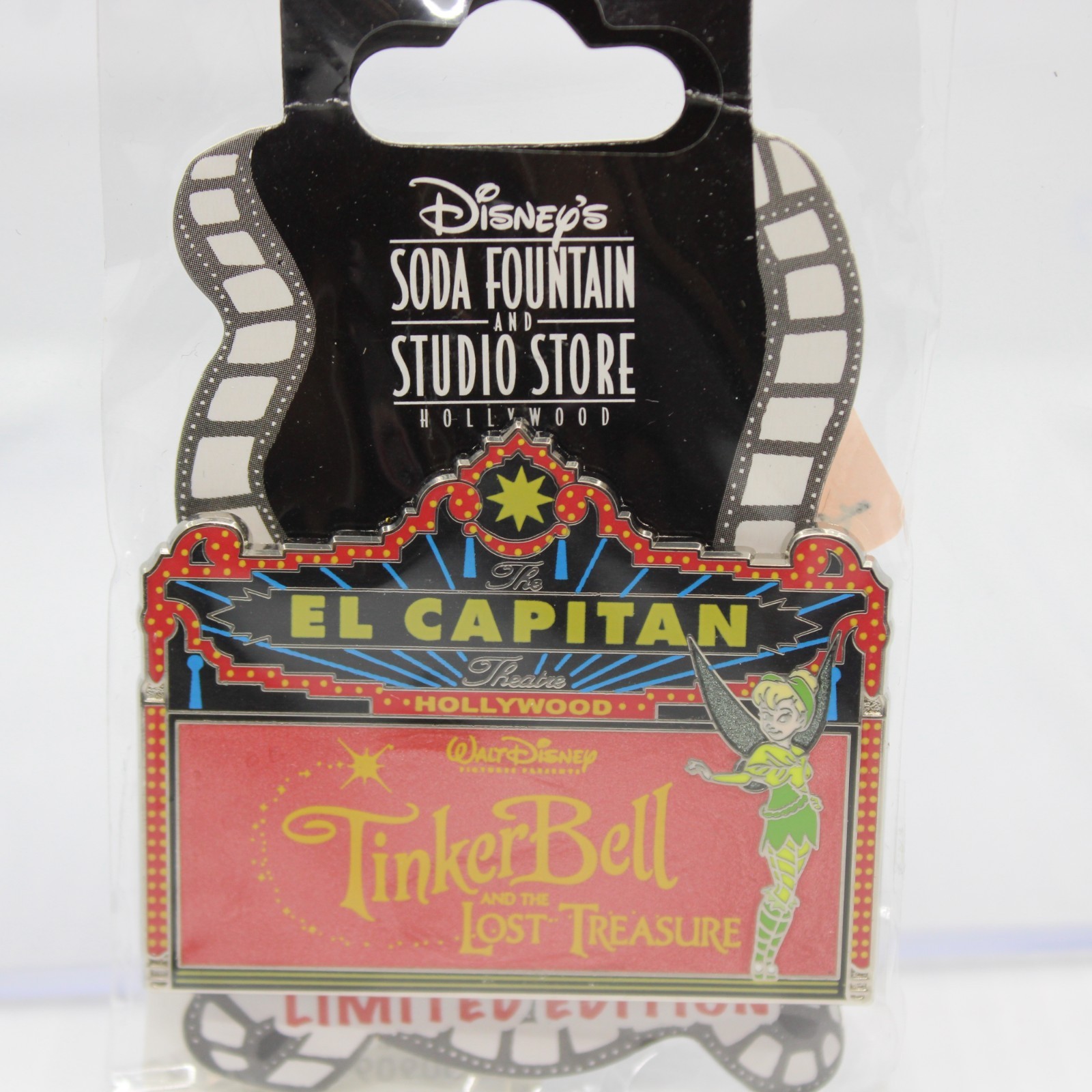 B3 Disney DSSH DSF LE Pin El Capitan Marquee Tinker Bell and the Lost Treasure B3 Disney DSSH DSF LE Pin El Capitan Marquee Tinker Bell and the Lost Treasure