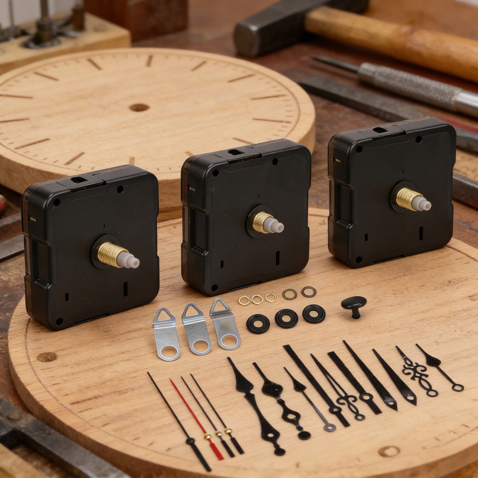 DIY Quartz Clock Movement Replacement Mechanism Repair Kit 3pcs New DIY Quartz Clock Movement Replacement Mechanism Repair Kit 3pcs New
