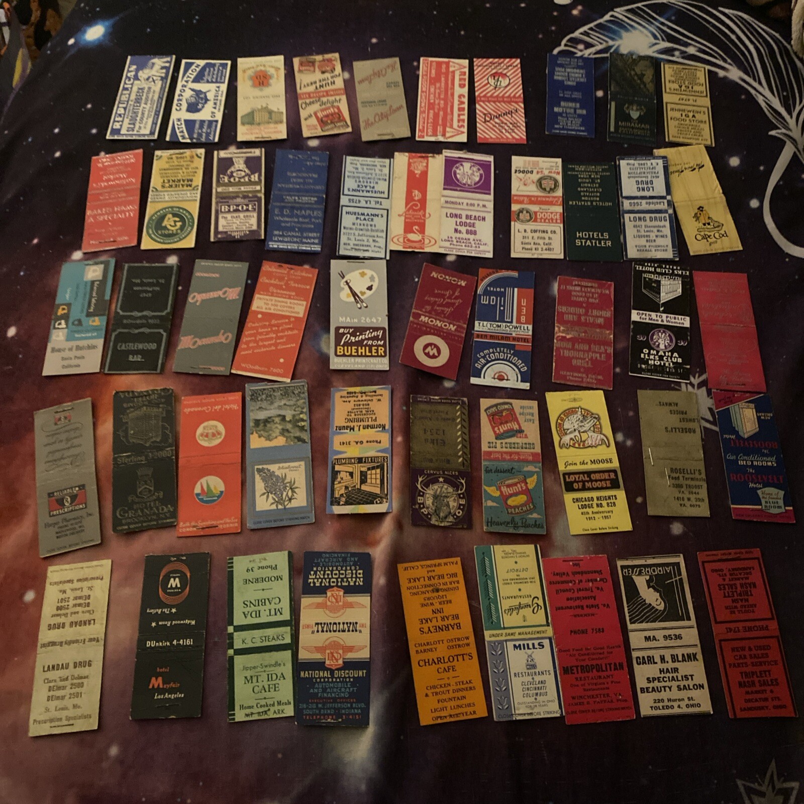 Lot of 50 Matchcovers 20 Strike Bobtail US Locations Misc Matchbook Covers Lot of 50 Matchcovers 20 Strike Bobtail US Locations Misc Matchbook Covers