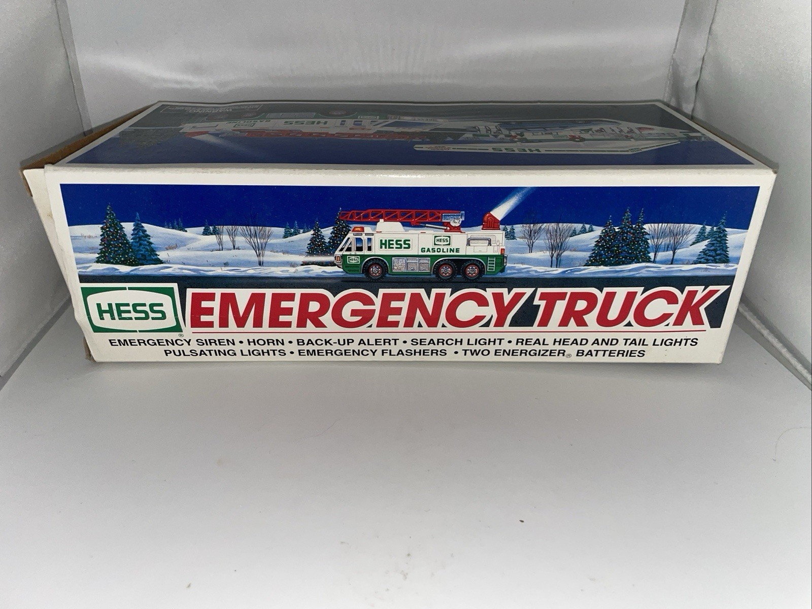 1996 Hess Emergency Truck Vintage In Original Box, Unused 1996 Hess Emergency Truck Vintage In Original Box, Unused