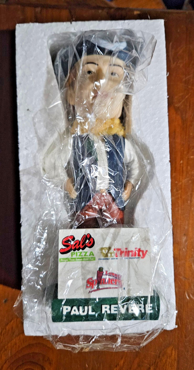 Paul Revere Lowell Spinners Bobble SGA \'05 /1000 Paul Revere Lowell Spinners Bobble SGA \'05 /1000