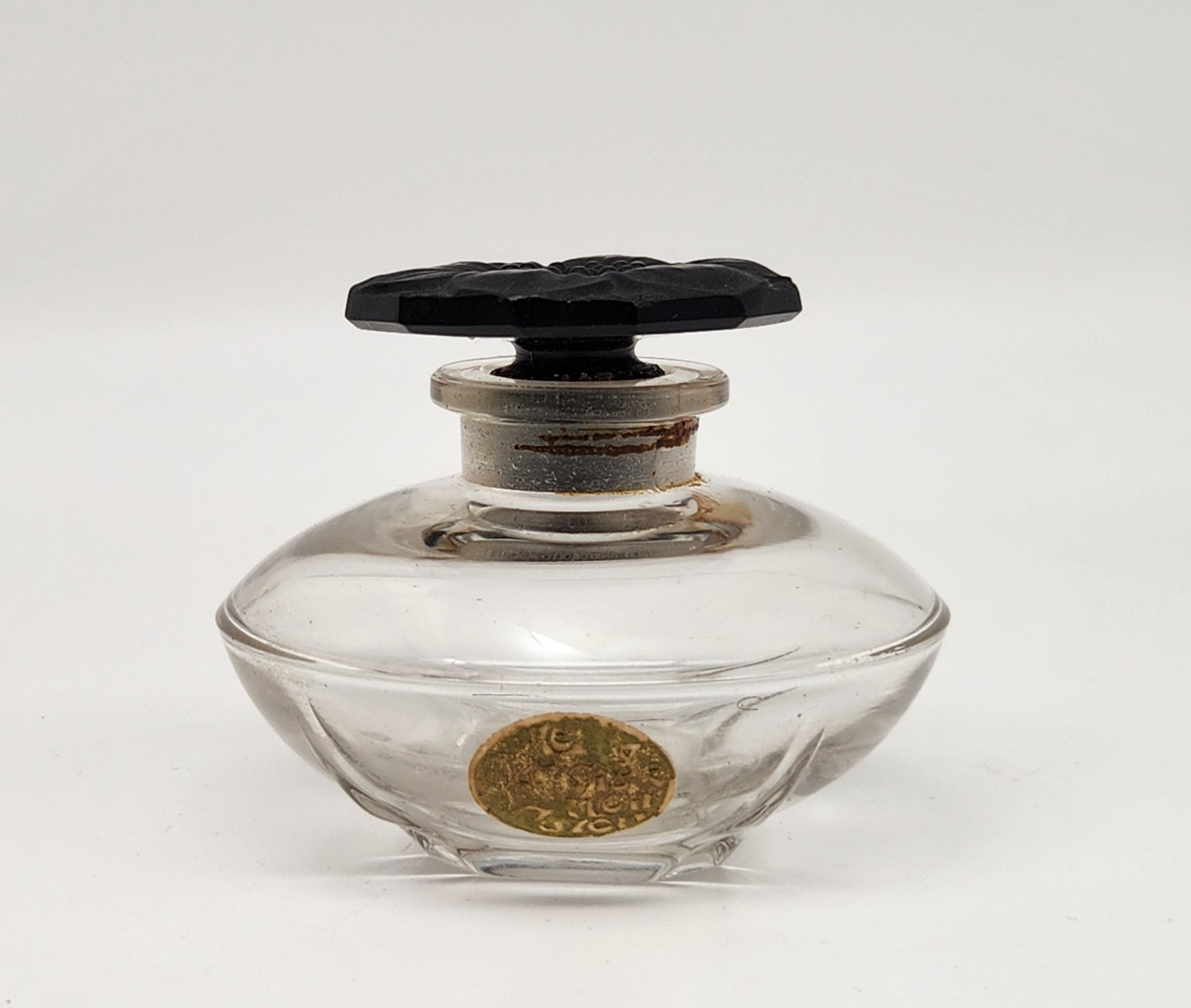 Vintage Caron Le Narcisse Noir Baccarat Crystal Bottle Made In France 2.25\'\'H Vintage Caron Le Narcisse Noir Baccarat Crystal Bottle Made In France 2.25\'\'H