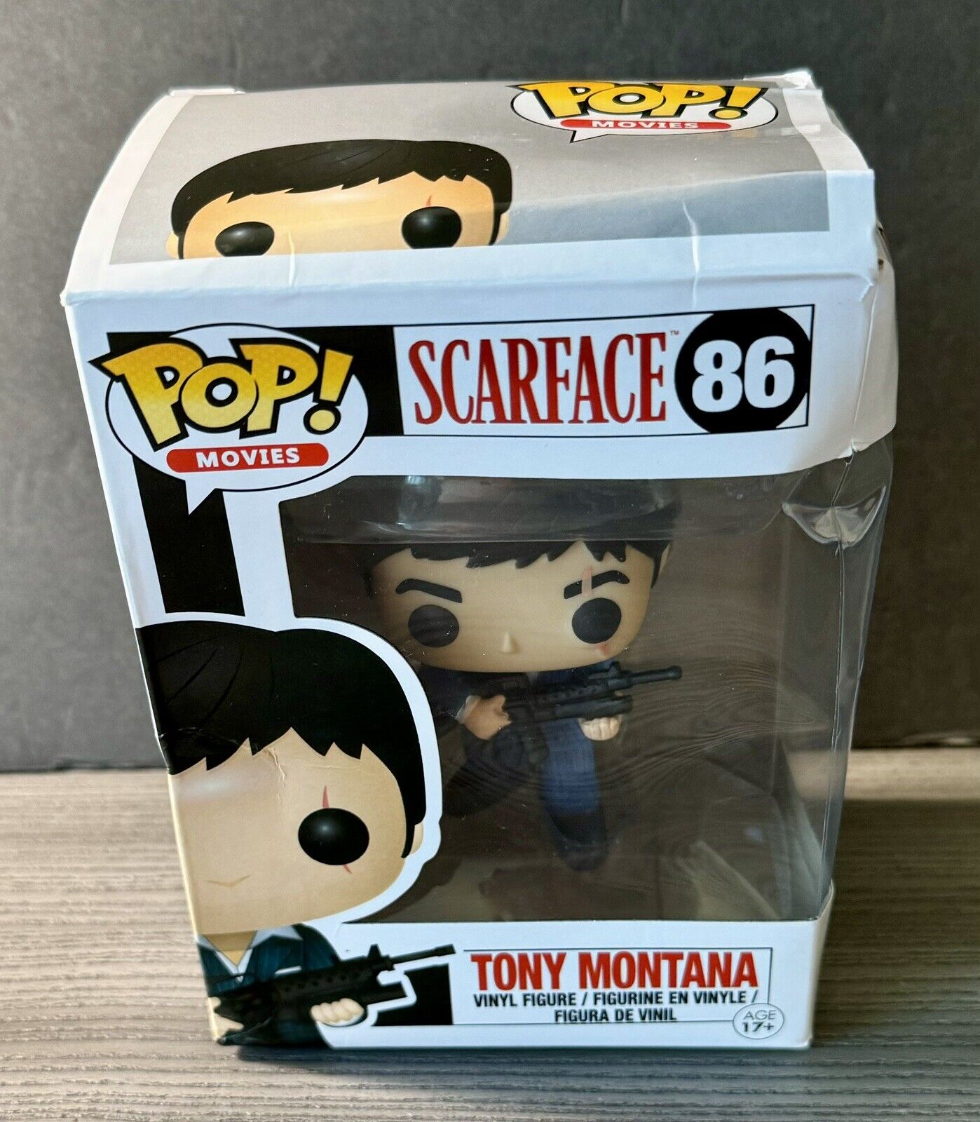 Funko Pop Scarface Tony Montana #86- Damaged Box