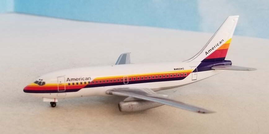 Aeroclassics BBX41649 American AirCal Boeing 737-200 N462AC Diecast 1/400 Model