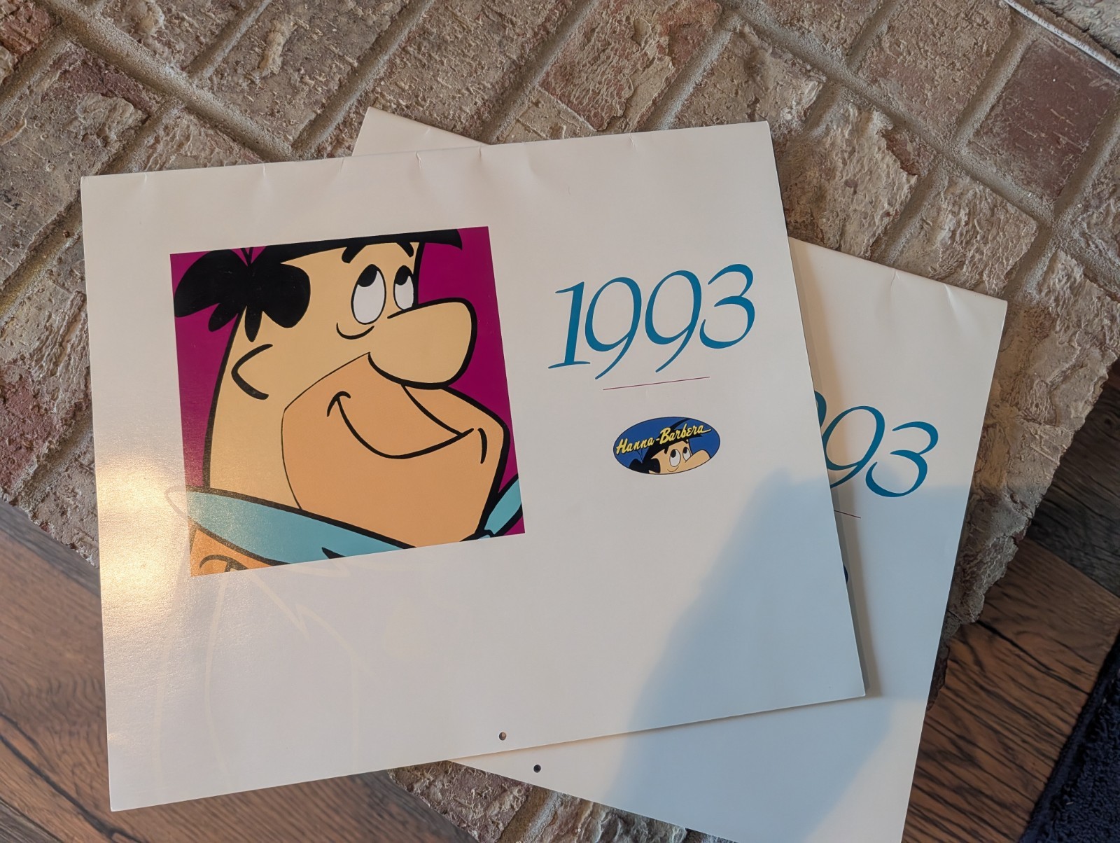 Hanna Barbera 1993 Calendars - Various Cartoon Characters - 13x11