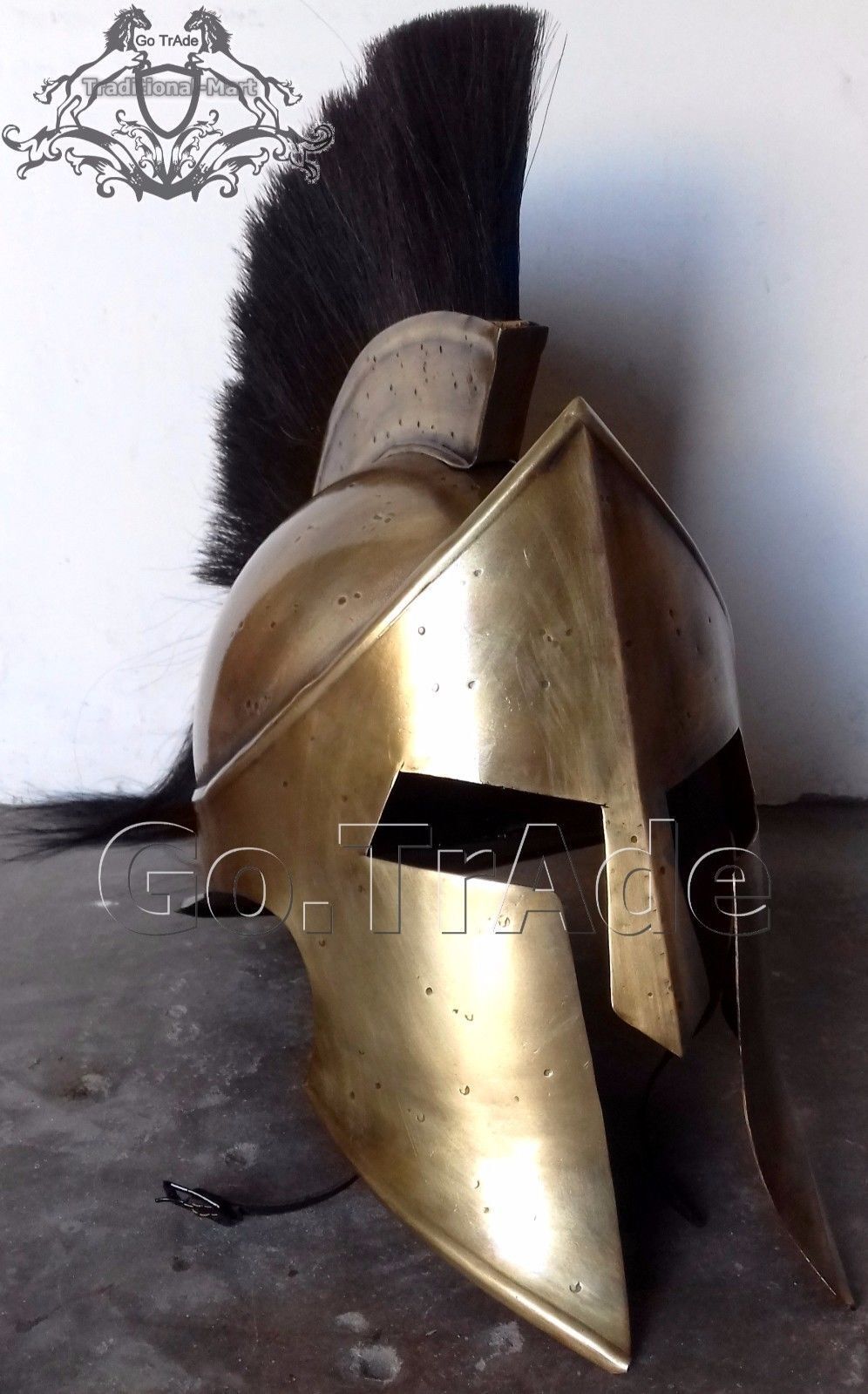 Christmas 300 Movie Spartan King Leonidas Medieval Helmet Roman worrier