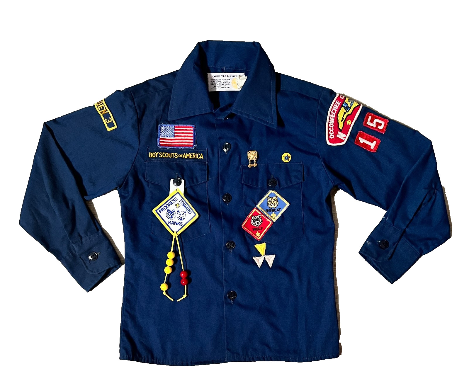 Vintage Cub Boy Scouts Blue Uniform Shirt Pants Patches Occoneechee Tarheels NC Vintage Cub Boy Scouts Blue Uniform Shirt Pants Patches Occoneechee Tarheels NC