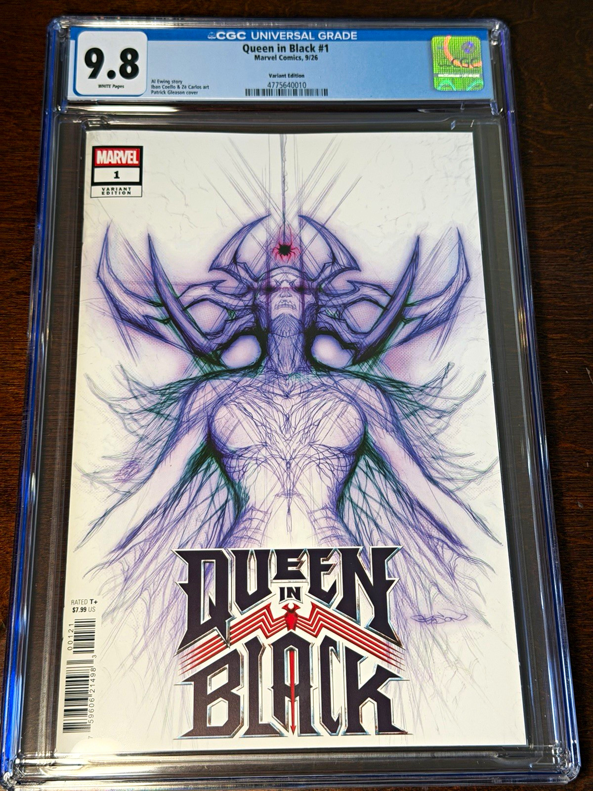 FREE SHIPPING Marvel Queen in Black #1 Variant Cover 2020 CGC 9.8 Al Ewing FREE SHIPPING Marvel Queen in Black #1 Variant Cover 2020 CGC 9.8 Al Ewing