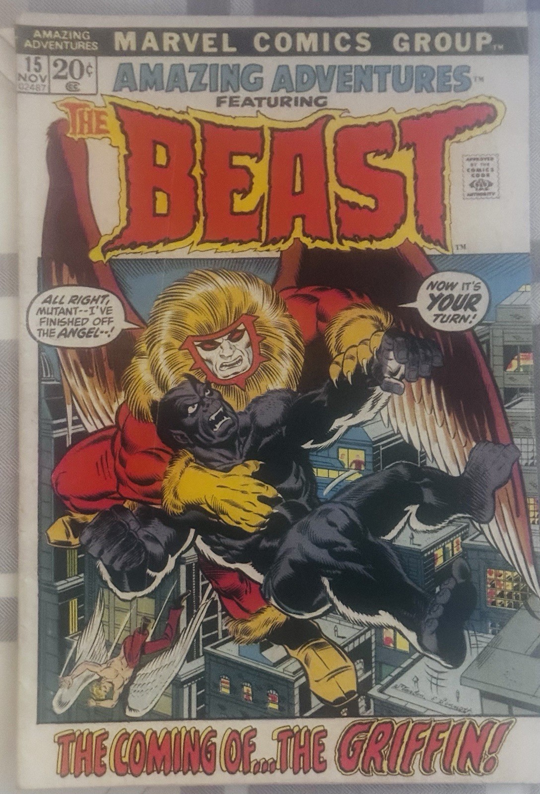 Amazing Adventures: Featuring The Beast Issues 14-17 With #15 & #17 Both VF 8.0 Amazing Adventures: Featuring The Beast Issues 14-17 With #15 & #17 Both VF 8.0