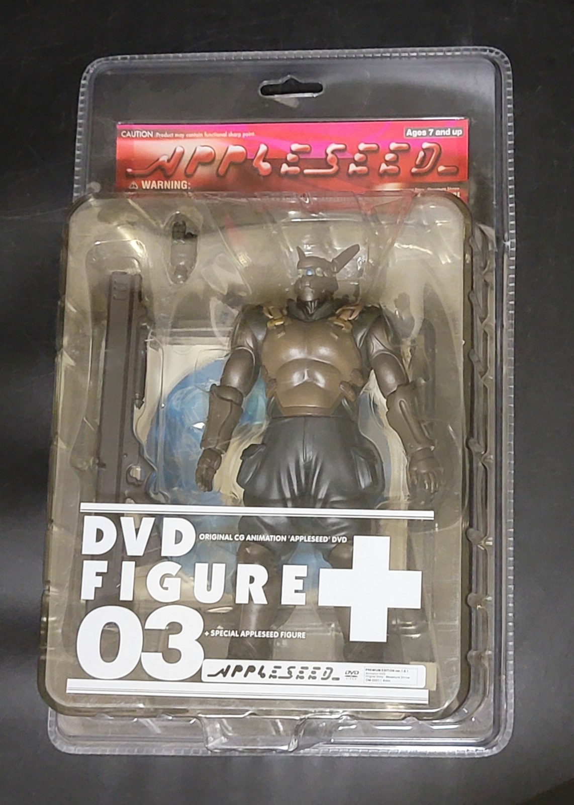 Yamato Appleseed Briareos Hecatonchires DVD Figure 03 New In Box Sealed