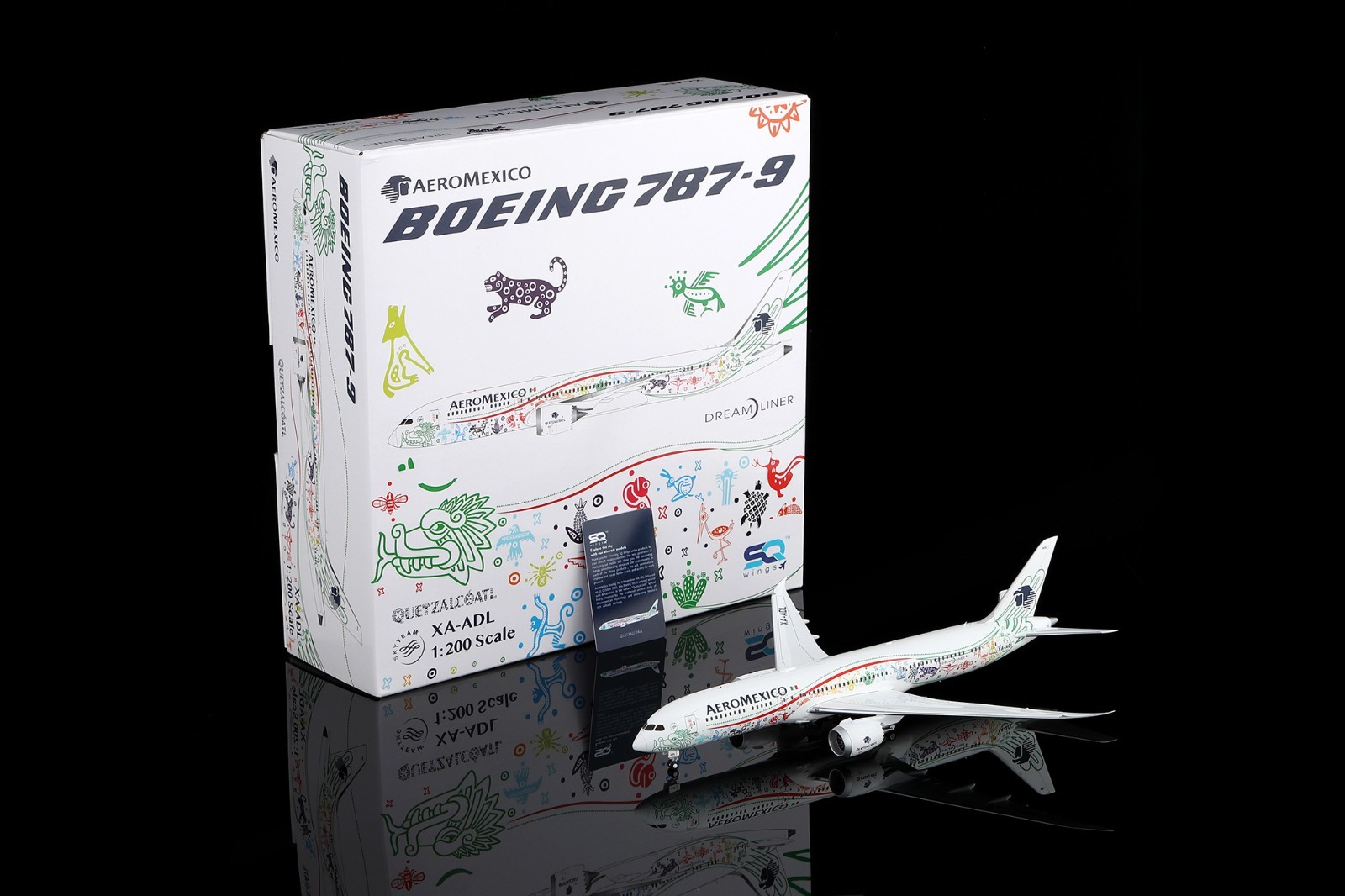 Aeromexico (Quetzalcóatl Livery) / Boeing 787-9 / XA-ADL / L2273 / 1:200