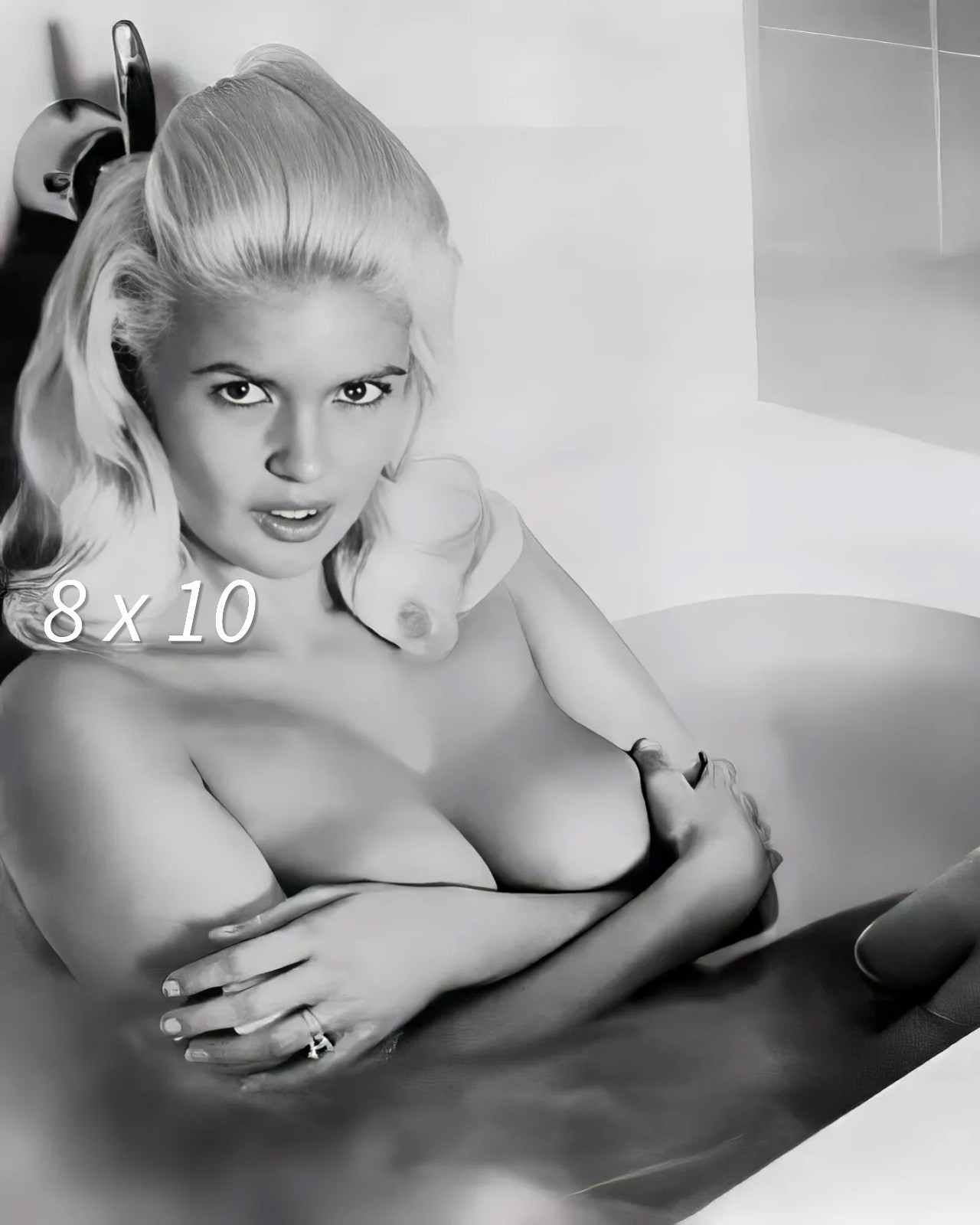 Vintage classic actress glamour photo 1950s 8x10 Jayne Mansfield