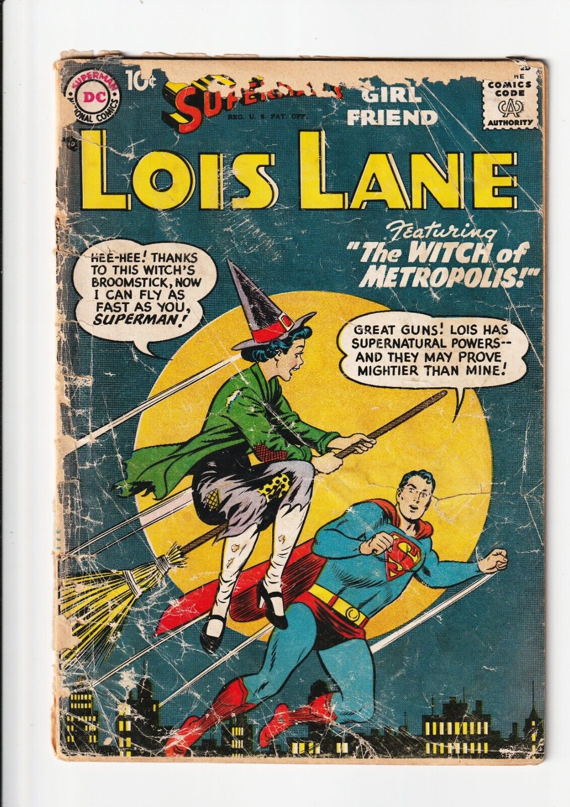 Superman's Girl Friend, Lois Lane #1 (DC, 1958) (Fair/Good- 1.0-1.5) 1st Print