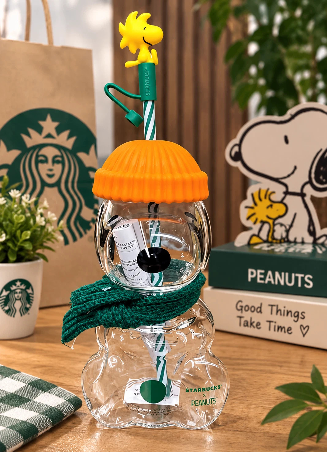 HOT NEW Starbucks x Peanuts Snoopy Limited Edition Glass Cup 2026 - US SELLER HOT NEW Starbucks x Peanuts Snoopy Limited Edition Glass Cup 2026 - US SELLER