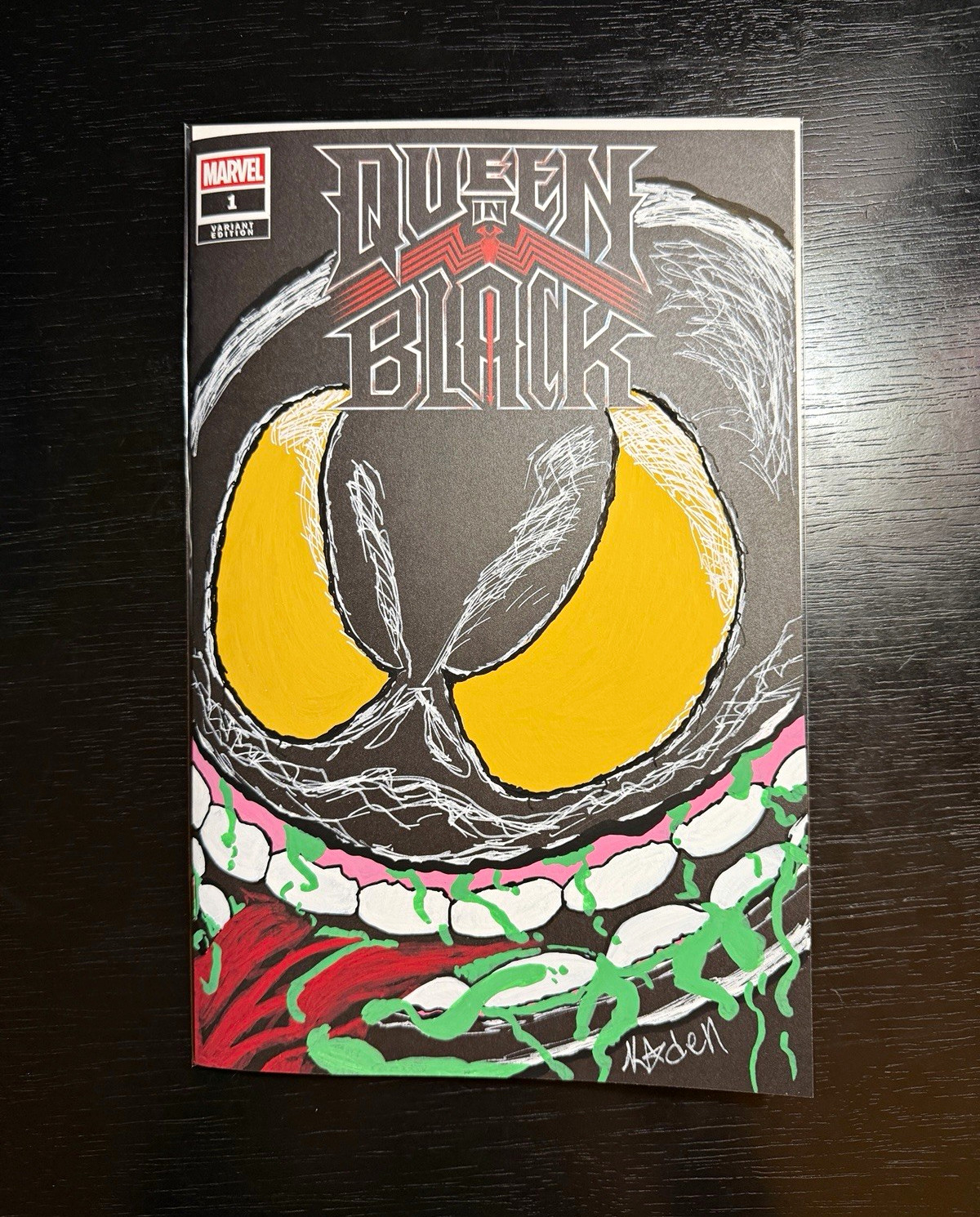 Queen in Black #1 Sketch cover of Venom Original art by me. Send offers. Queen in Black #1 Sketch cover of Venom Original art by me. Send offers.