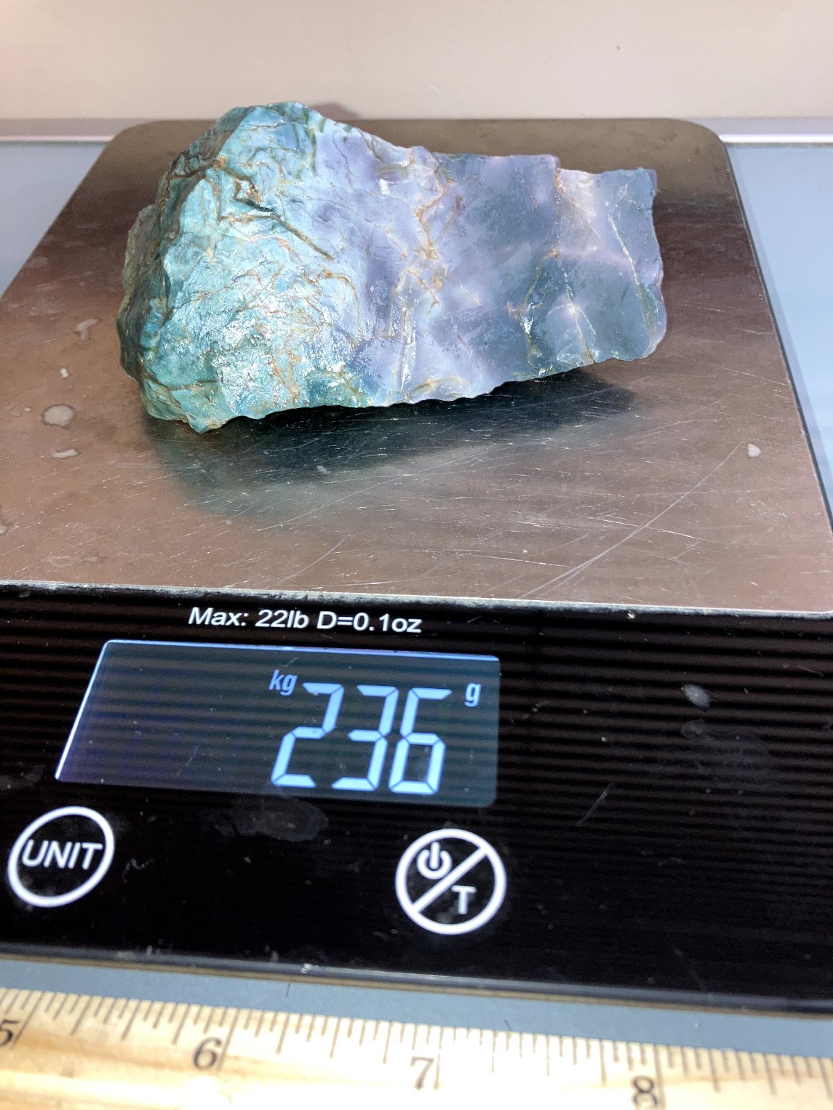 Rare central Oregon old stock Skaggs jasper AAA highest grade gem quality 236g