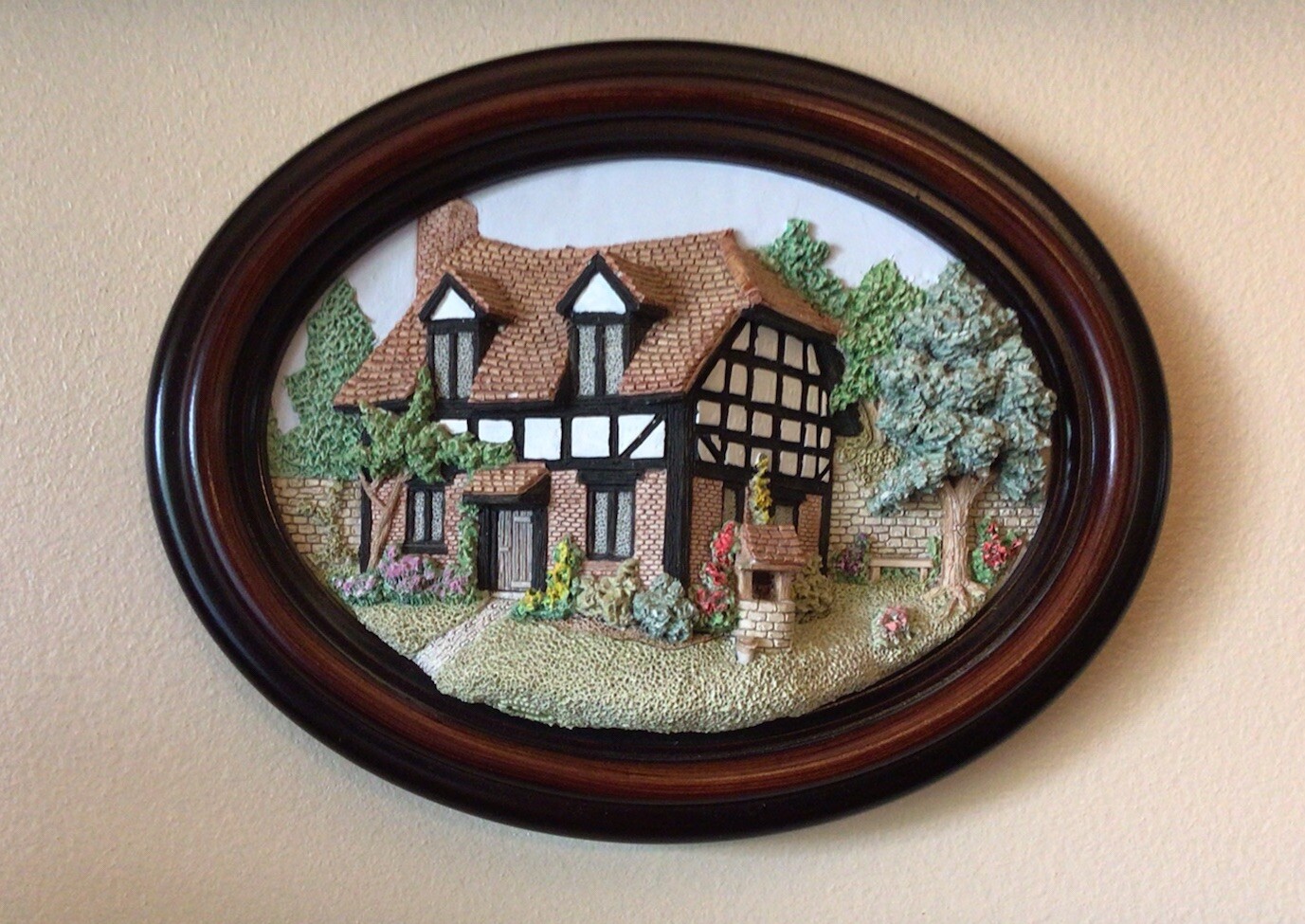 VTG 1994 Lakeside Studios 3D Art Wall Hanging Plaque “Hambledon” Cumbria UK VTG 1994 Lakeside Studios 3D Art Wall Hanging Plaque “Hambledon” Cumbria UK