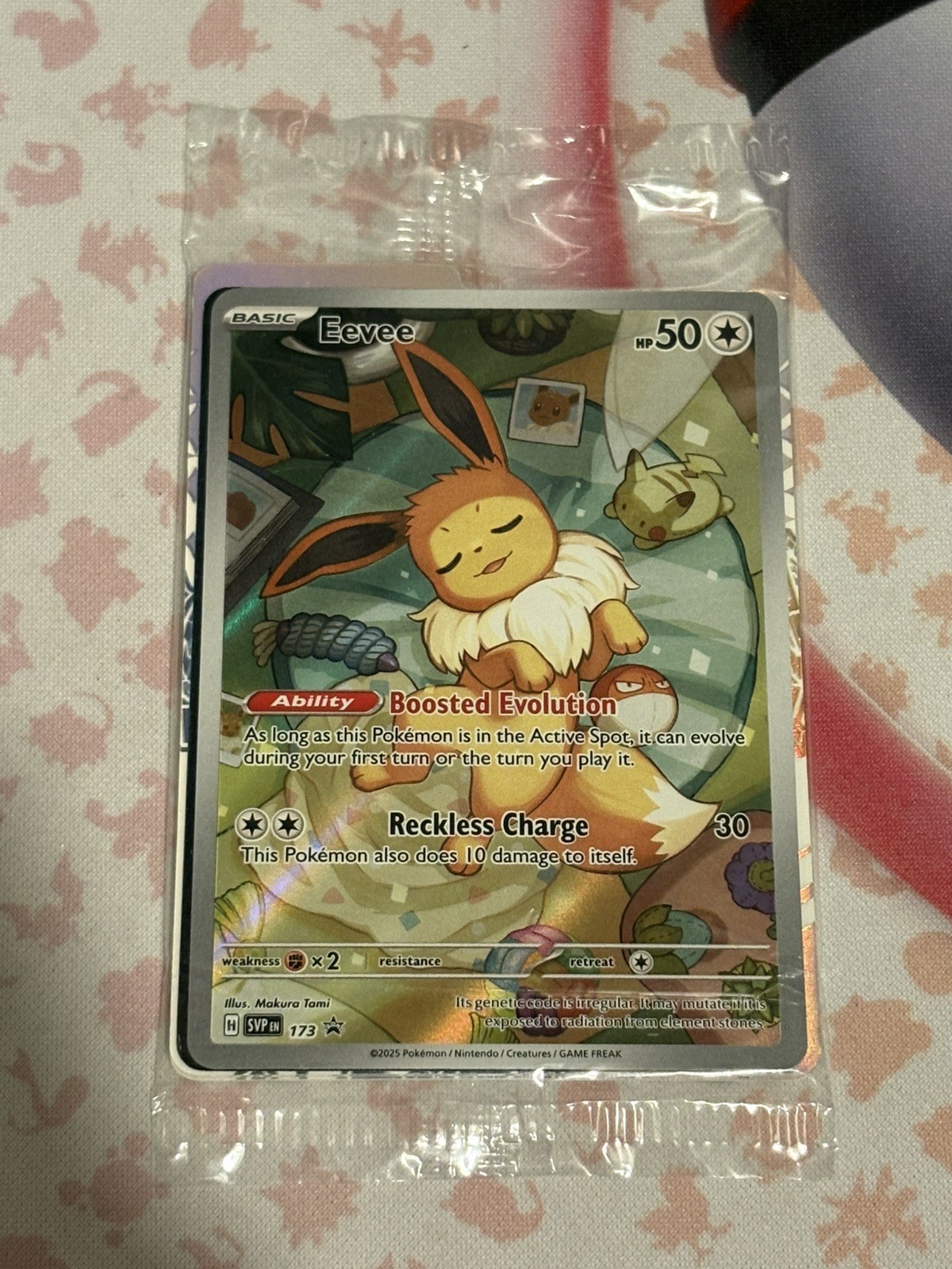 Pokémon Eevee Prismatic Evolutions Promo SVP 173 Sealed Pokémon Eevee Prismatic Evolutions Promo SVP 173 Sealed