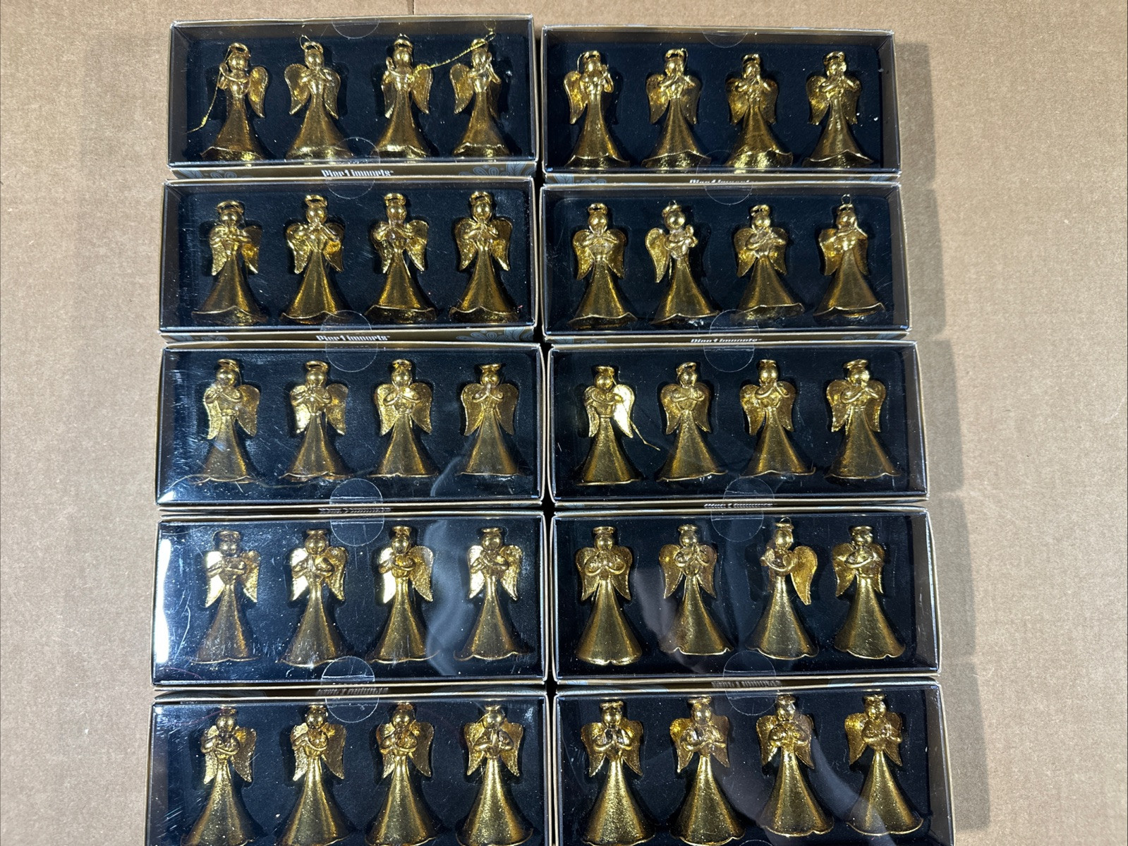 Pier 1 Imports Glass Angel Christmas Ornaments Gold Lot 10 Set 1 Set( 4 Pieces) Pier 1 Imports Glass Angel Christmas Ornaments Gold Lot 10 Set 1 Set( 4 Pieces)