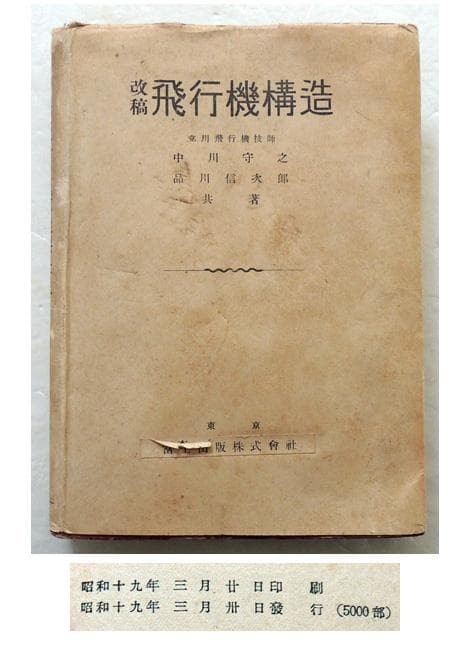 WWII Imperial Japanese Army Aircraft Engineering Book Bf109 He112 1944