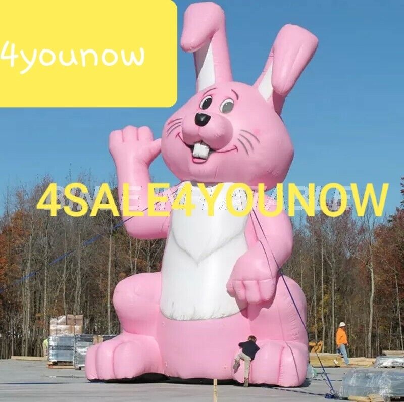 30' foot inflatable Easter Bunny Rabbit custom made New SEE MY OTHER INFLATABLES