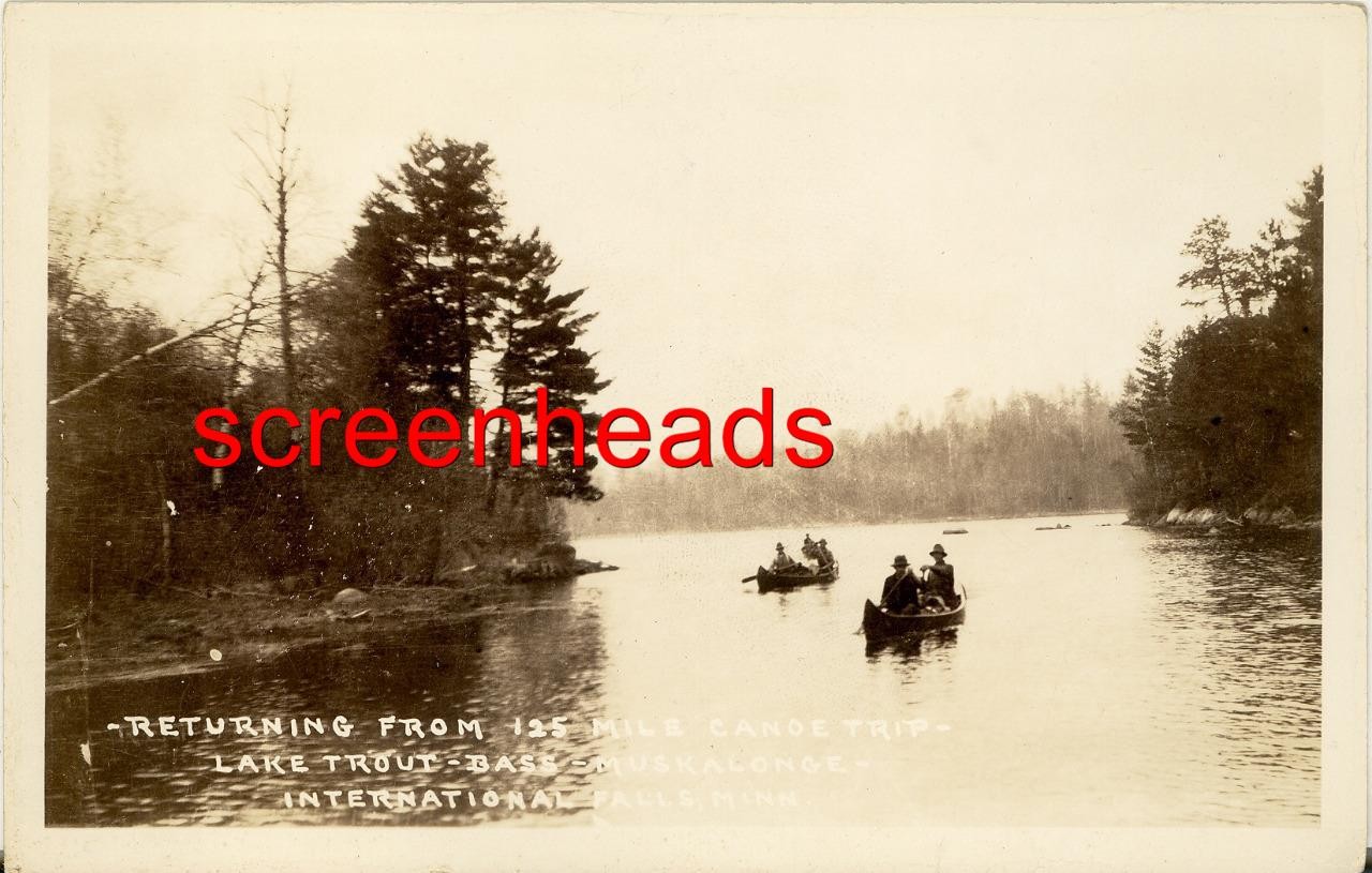 C1920s RPPC PHOTO International Falls Minnesota 
