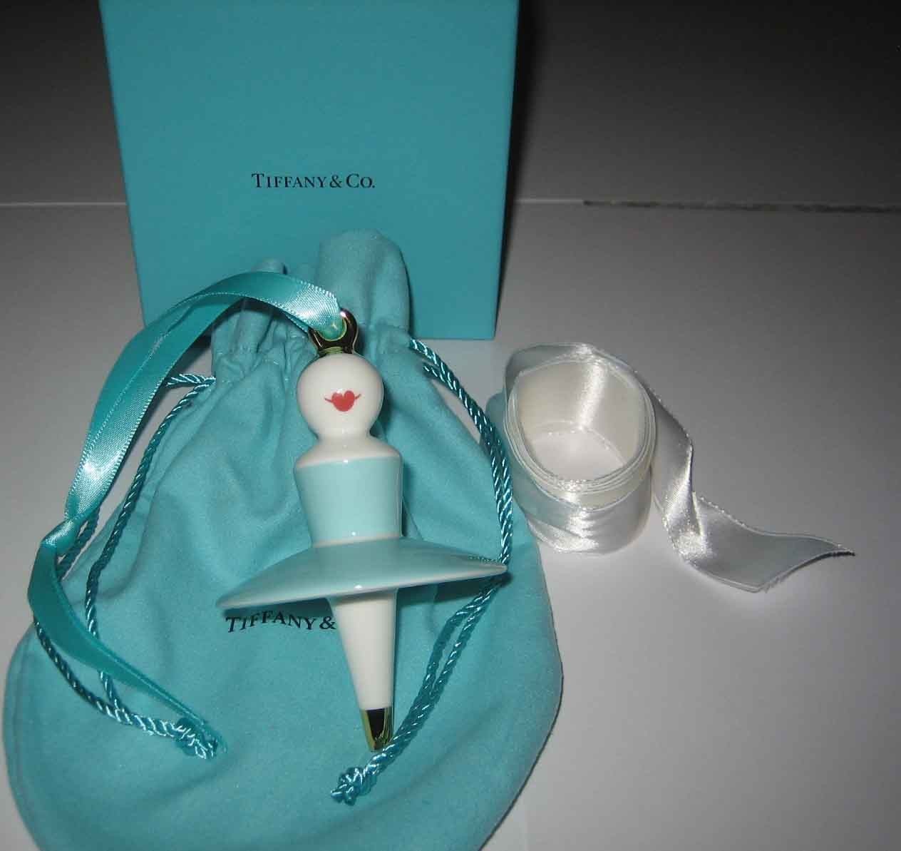 Tiffany Bone China Ballerina Ornament
