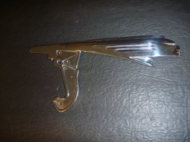 Rechromed 1939-1940 Pontiac Indian Chief Hood Latch Ornament Rechromed 1939-1940 Pontiac Indian Chief Hood Latch Ornament